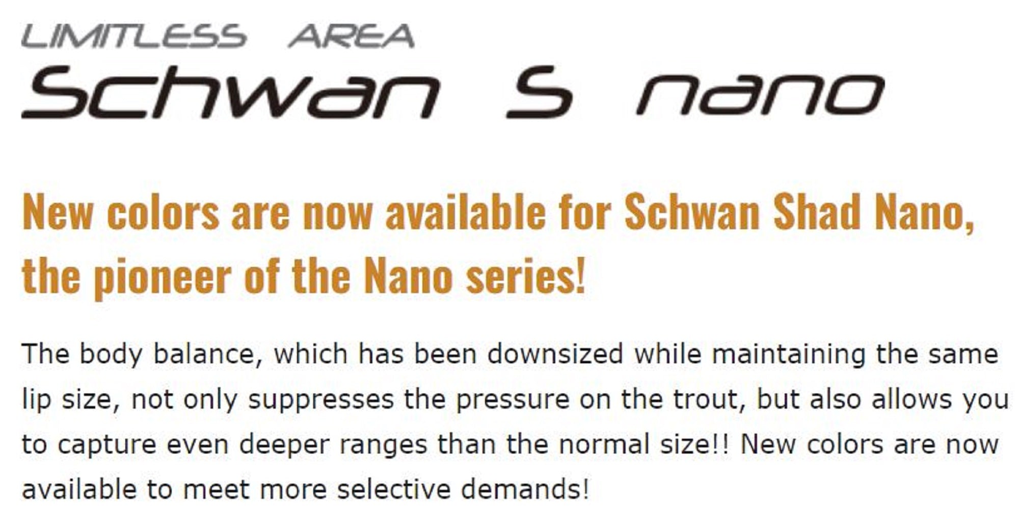 Valkein Schwan S Nano 50mm 1.9 grams Floating Lure M172 (2422)