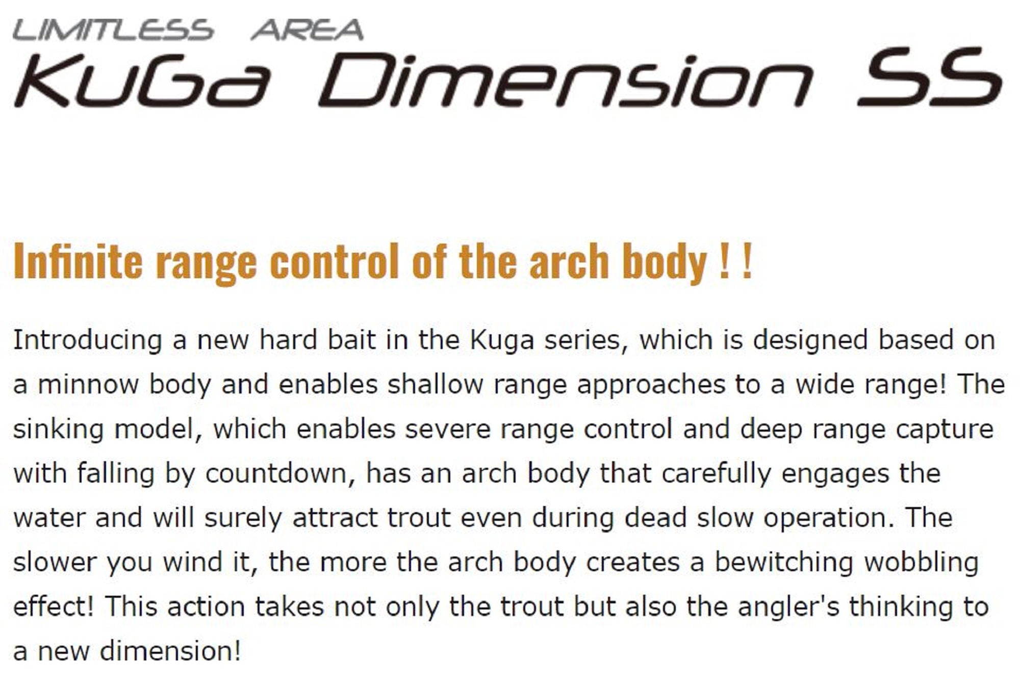 Valkein Kuga Dimension SS 35mm 2.4 grams Sinking Lure M051 (5805)