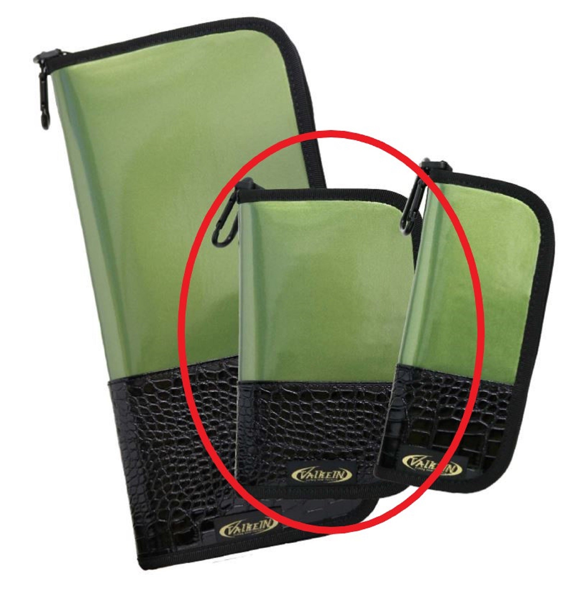 Valkein Lure Spoon Wallet Size WM 140 x 220 x 35 mm Parallel Green (6192)