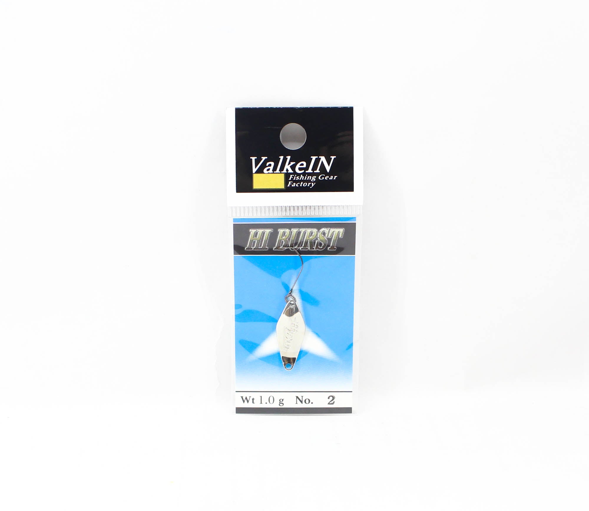 Valkein Spoon Hi Burst 1.0 grams Sinking Lure No.2 (5002)