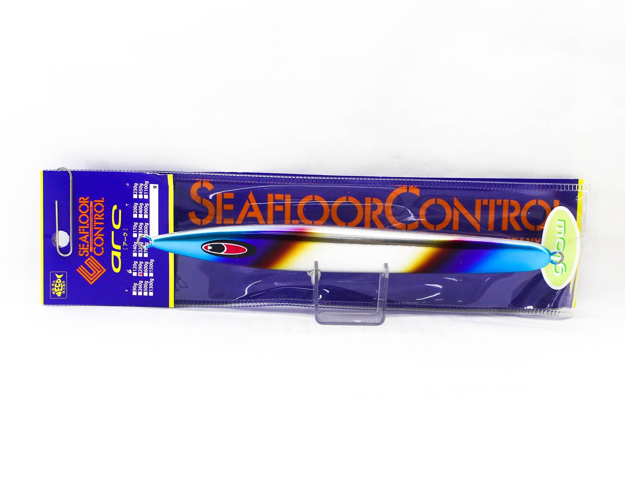 Seafloor Control Metal Jig Arc 290 grams Titan RPZ Glow (5443)