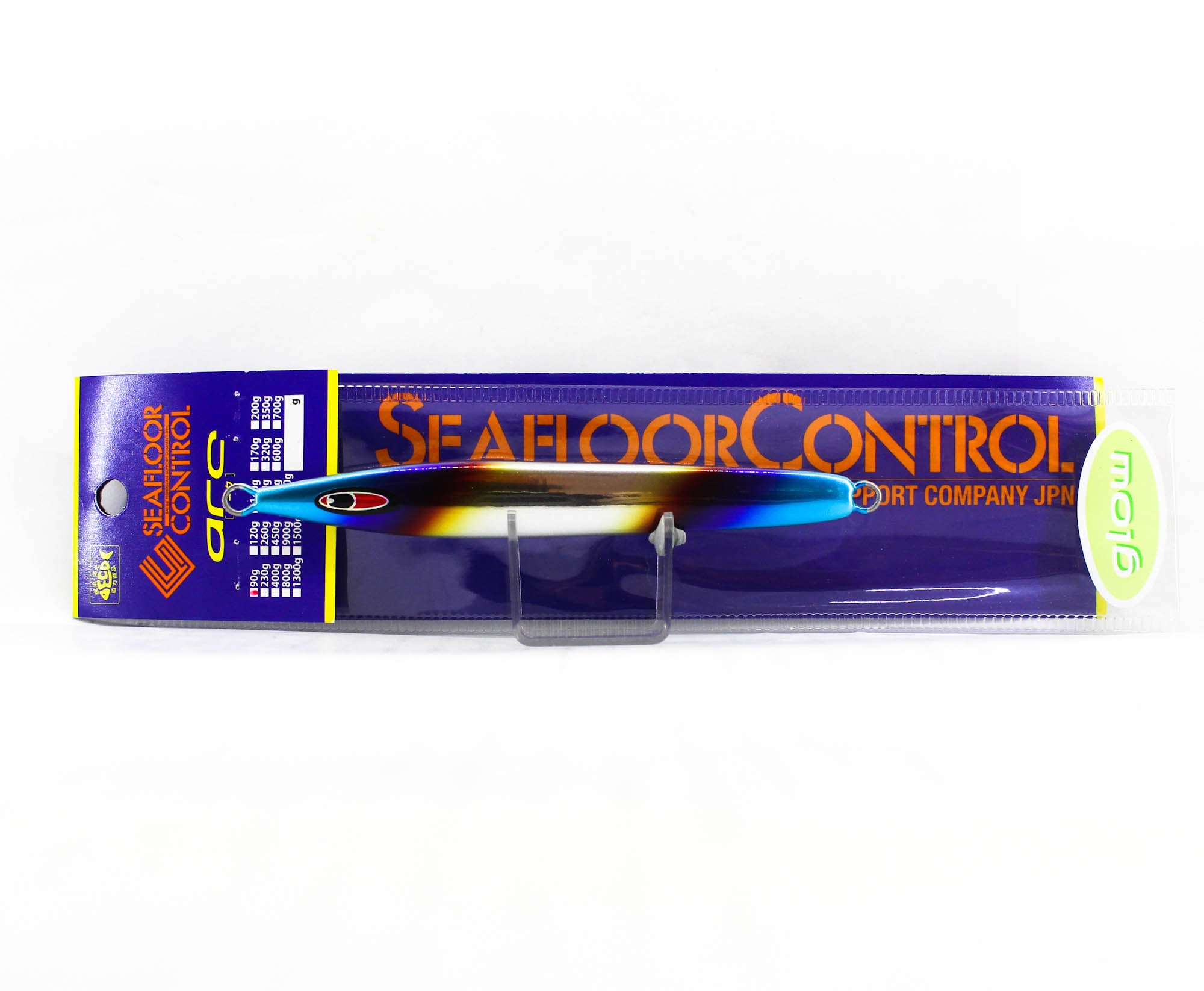 Seafloor Control Metal Jig Arc 90 grams Titan Red Pearl Dot Glow (5573)
