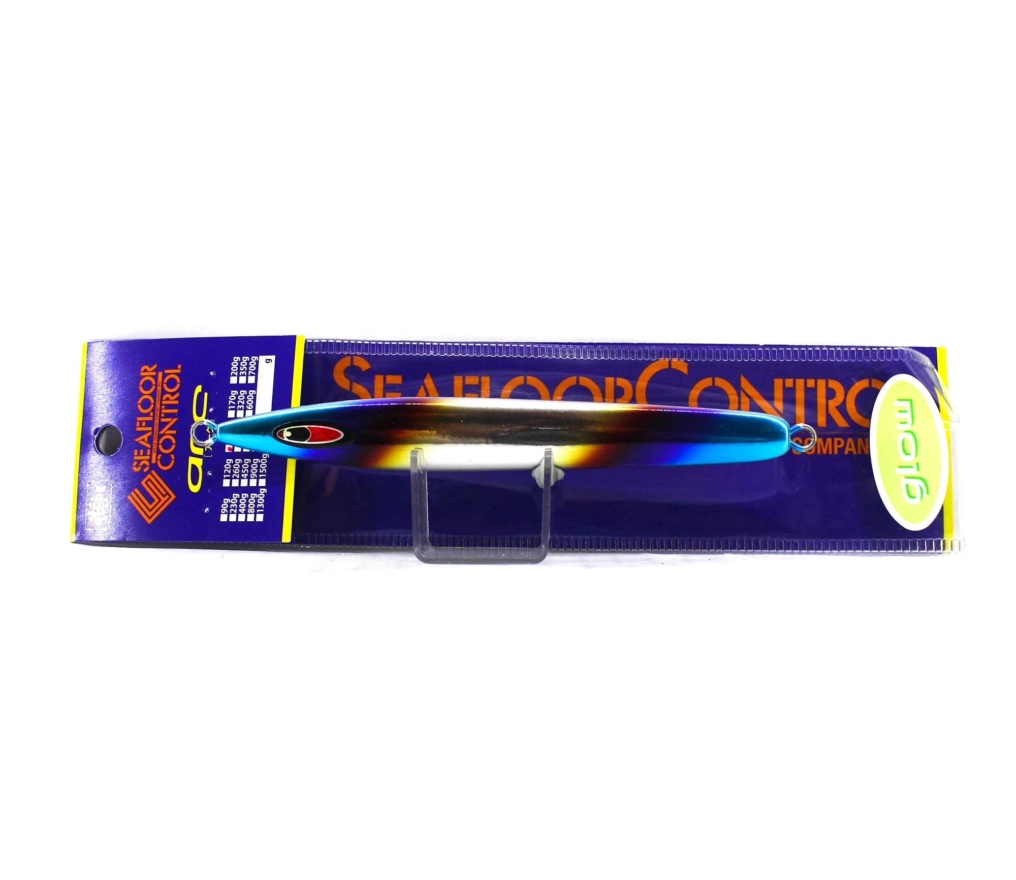 Seafloor Control Metal Jig Arc 140 grams Titan Red Pearl Dot Glow (5597)