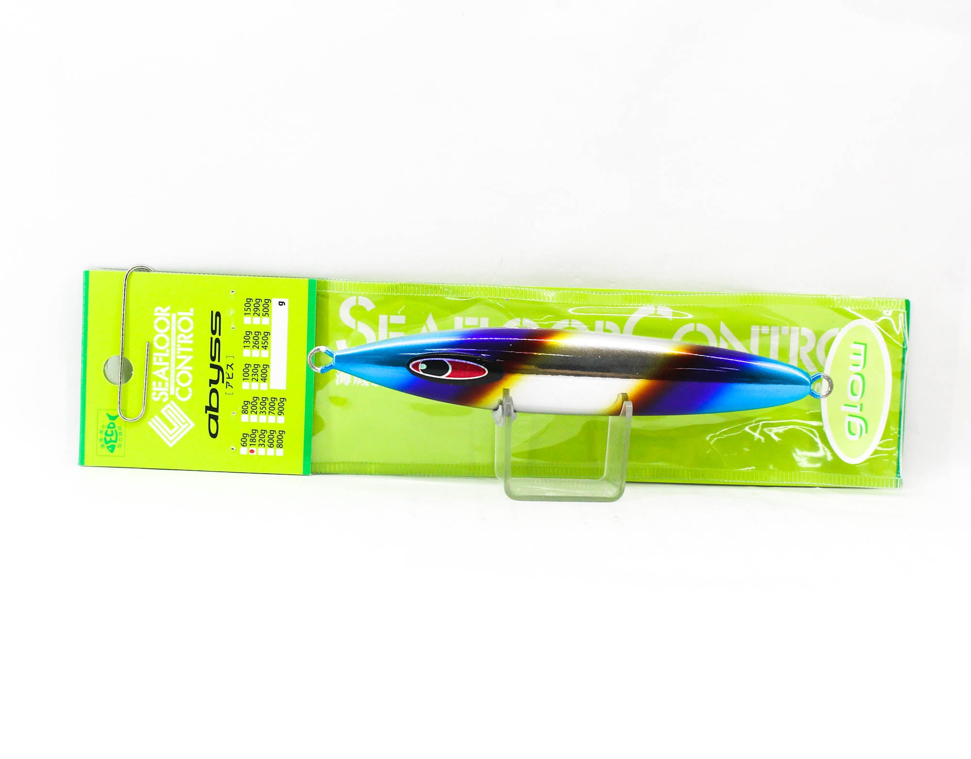 Seafloor Control Metal Jig Abyss 180 grams Titan Red Pearl Dot Glow (6013)