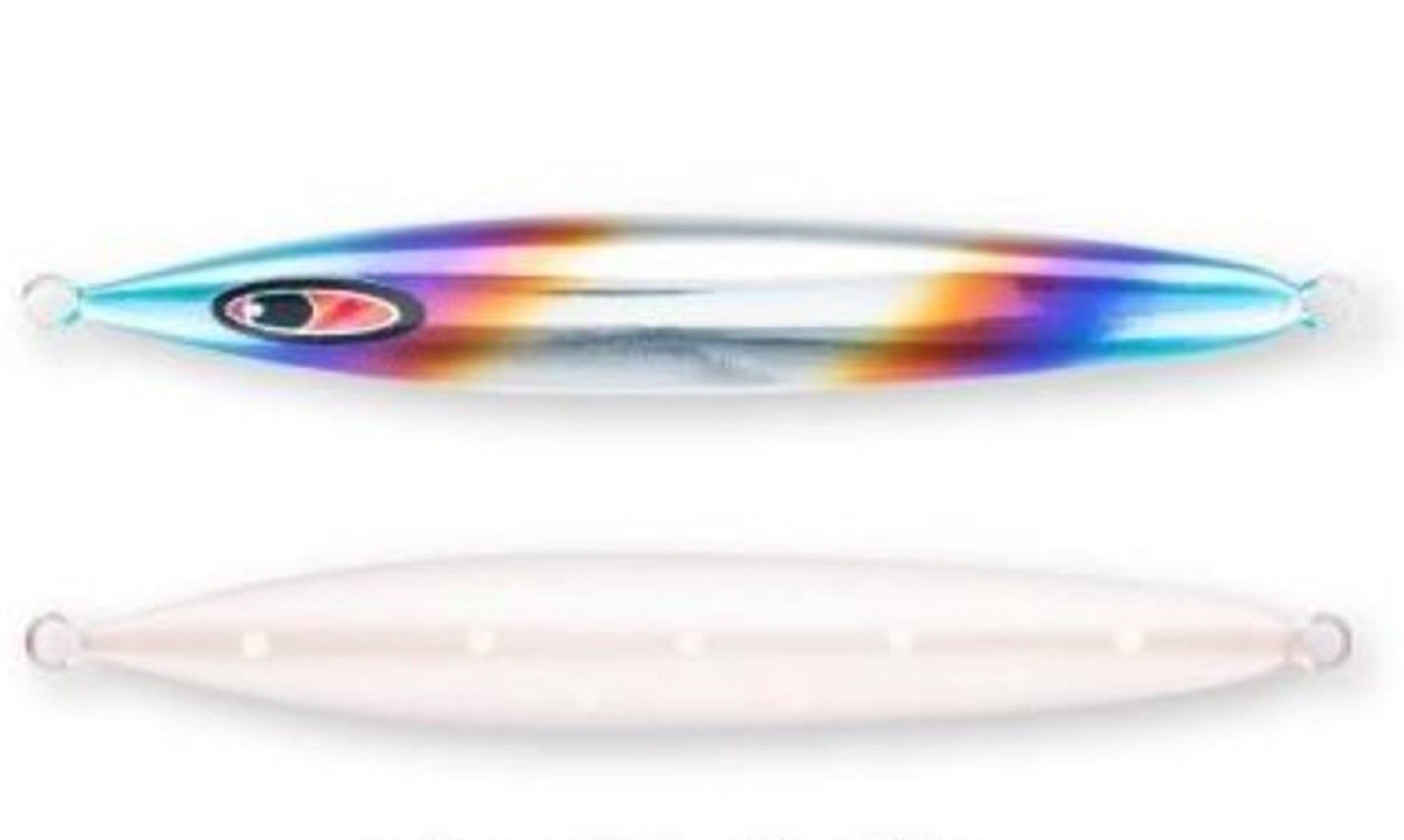 Seafloor Control Metal Jig Abyss 260 grams Titan Red Pearl Dot Glow (6044)