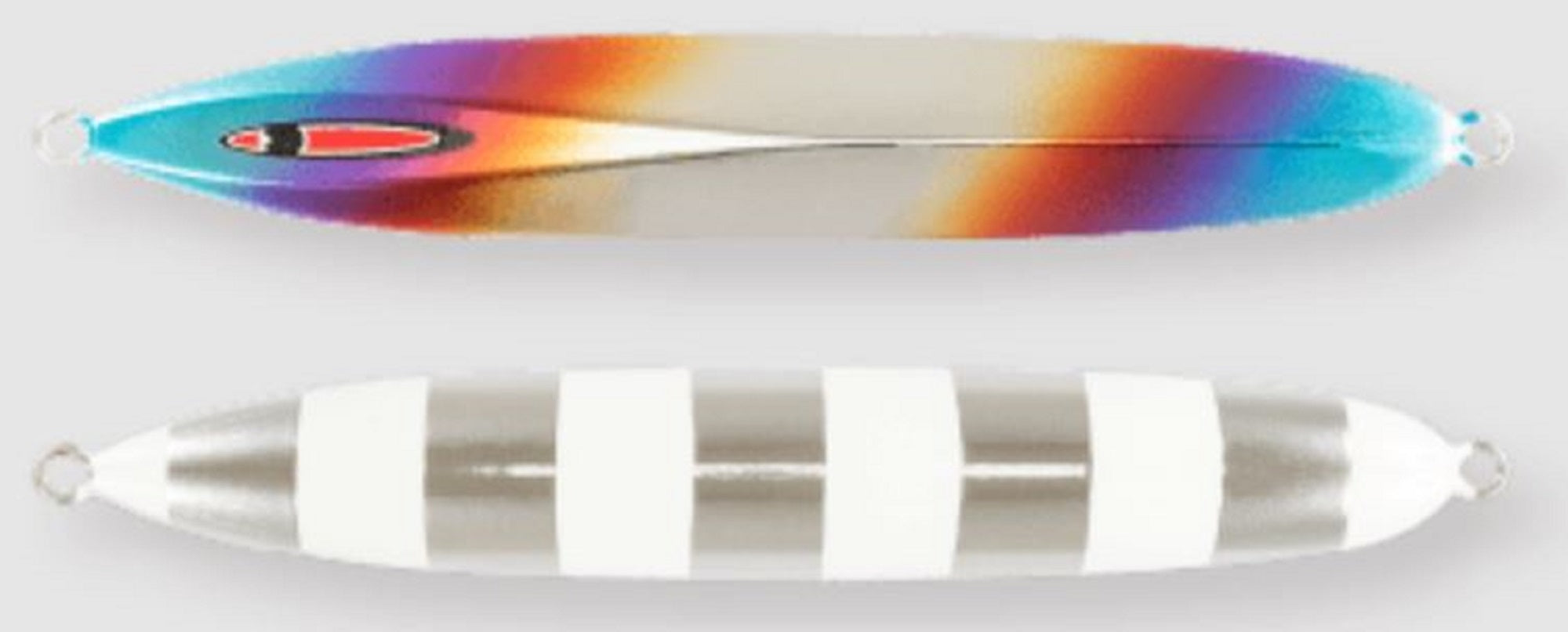 Seafloor Control Metal Jig Messiah short 310 grams Titan Zebra Glow (5359)