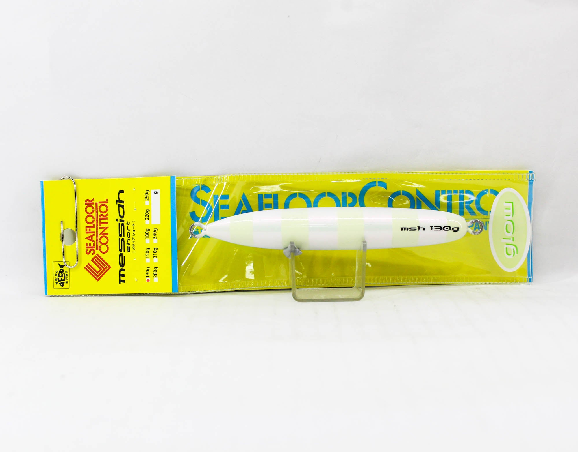 Seafloor Control Metal Jig Messiah Short 130 grams Titan RPZG (5373)
