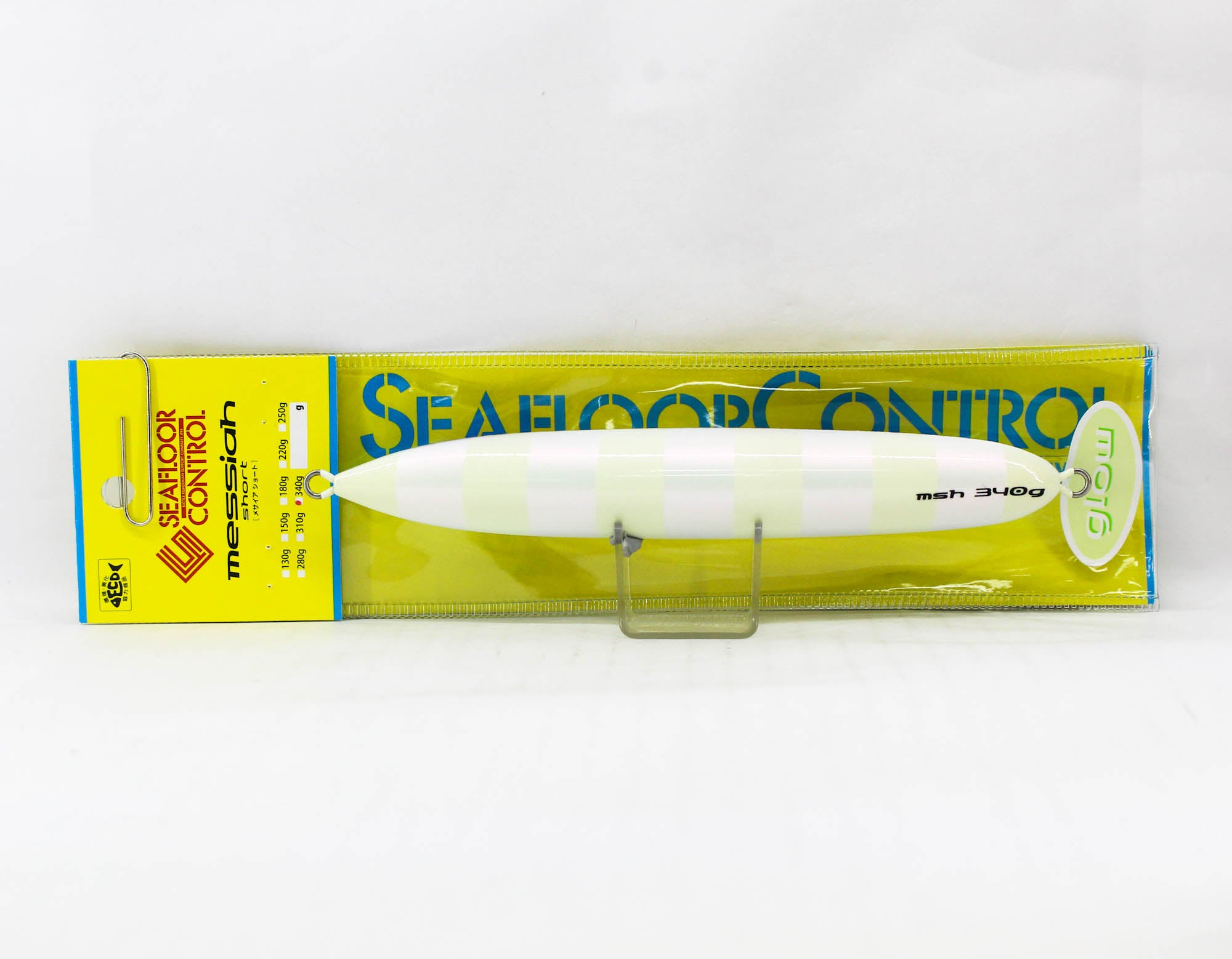 Seafloor Control Metal Jig Messiah Short 340 grams Titan RPZG (5441)