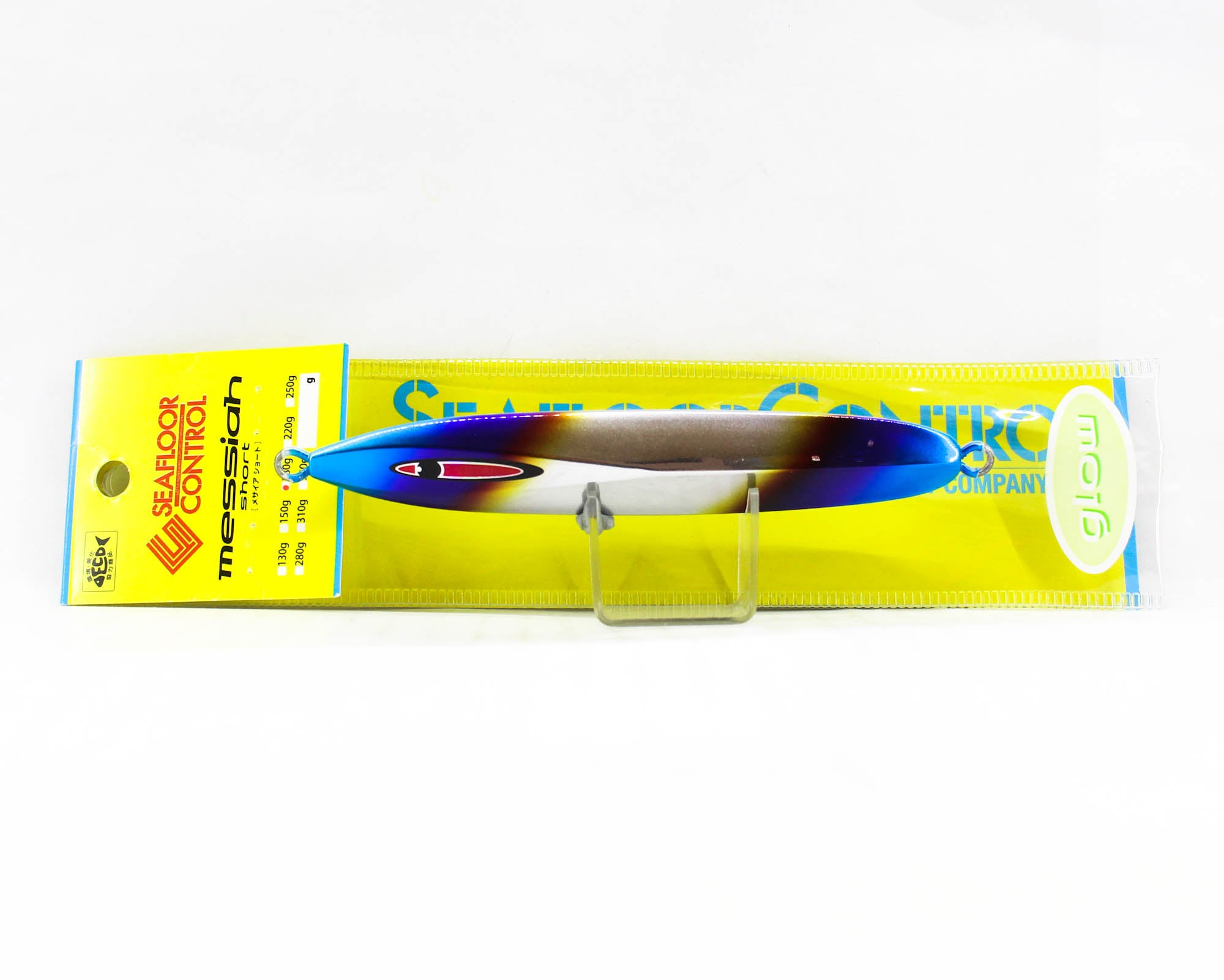 Seafloor Control Metal Jig Messiah Short 180 grams Titan RPDG (5472)