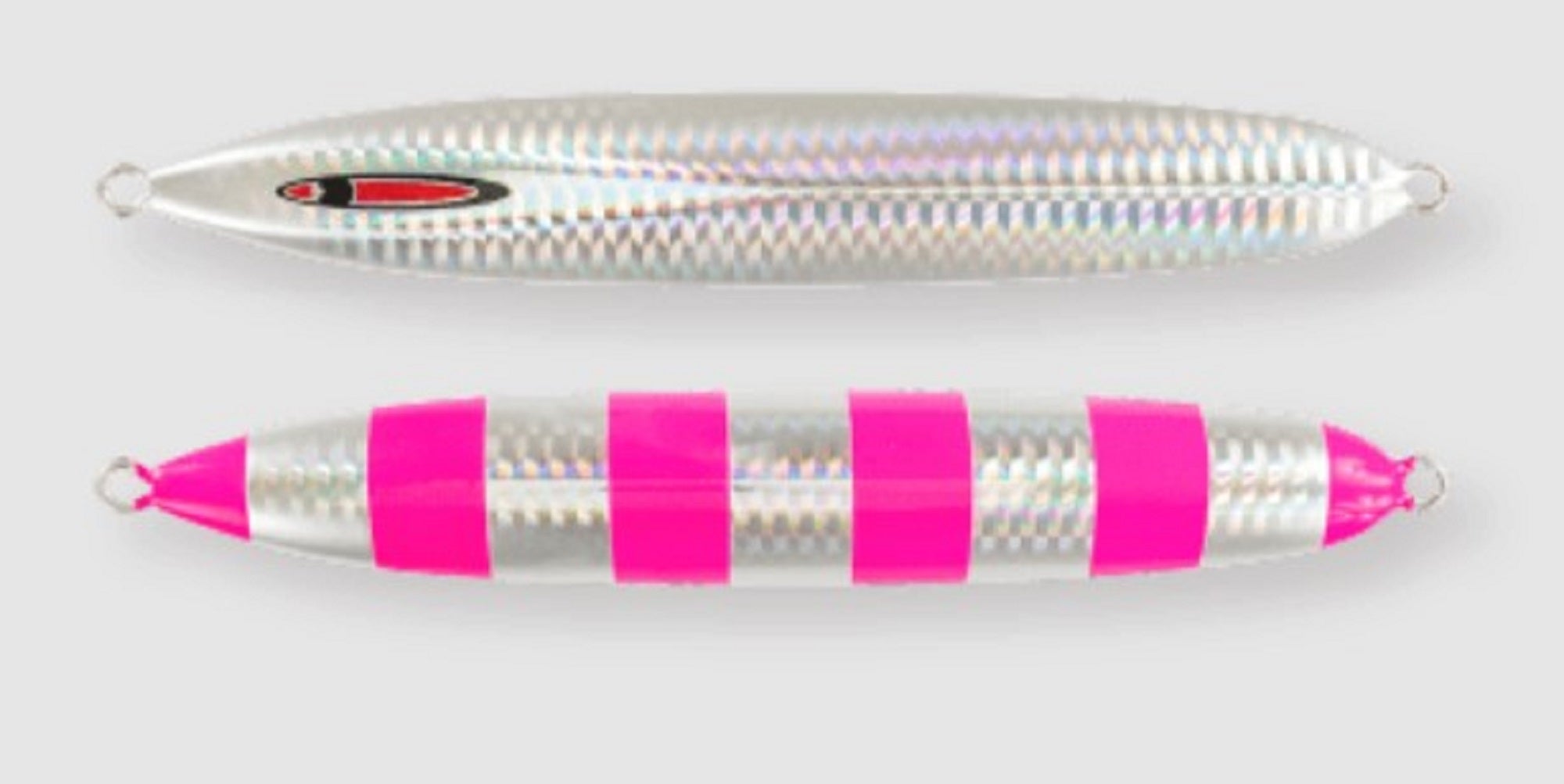 Seafloor Control Metal Jig Messiah Short 150 grams Zebra Pink GR (4795)