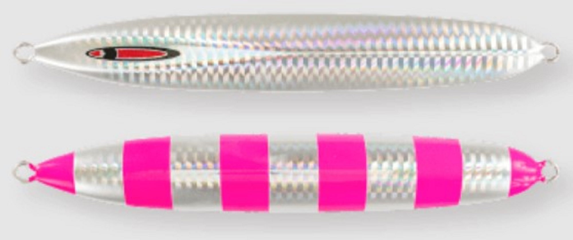 Seafloor Control Metal Jig Messiah Short 250 grams Zebra Pink GR (4825)