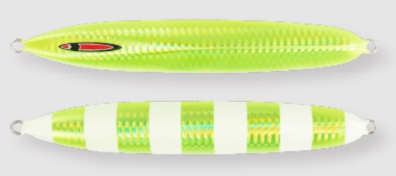 Seafloor Control Metal Jig Messiah Short 340 grams Chart Yellow ZGGR (5730)