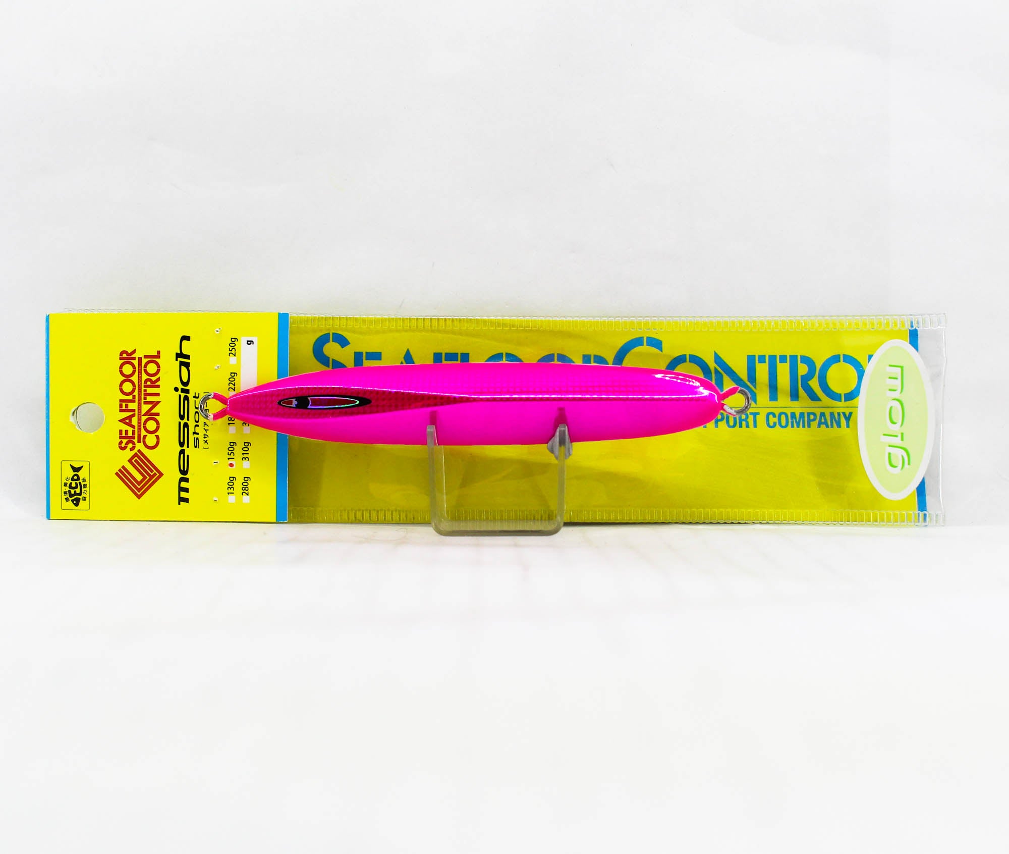 Seafloor Control Metal Jig Messiah Short 150 grams Chart Pink ZGGR (5754)