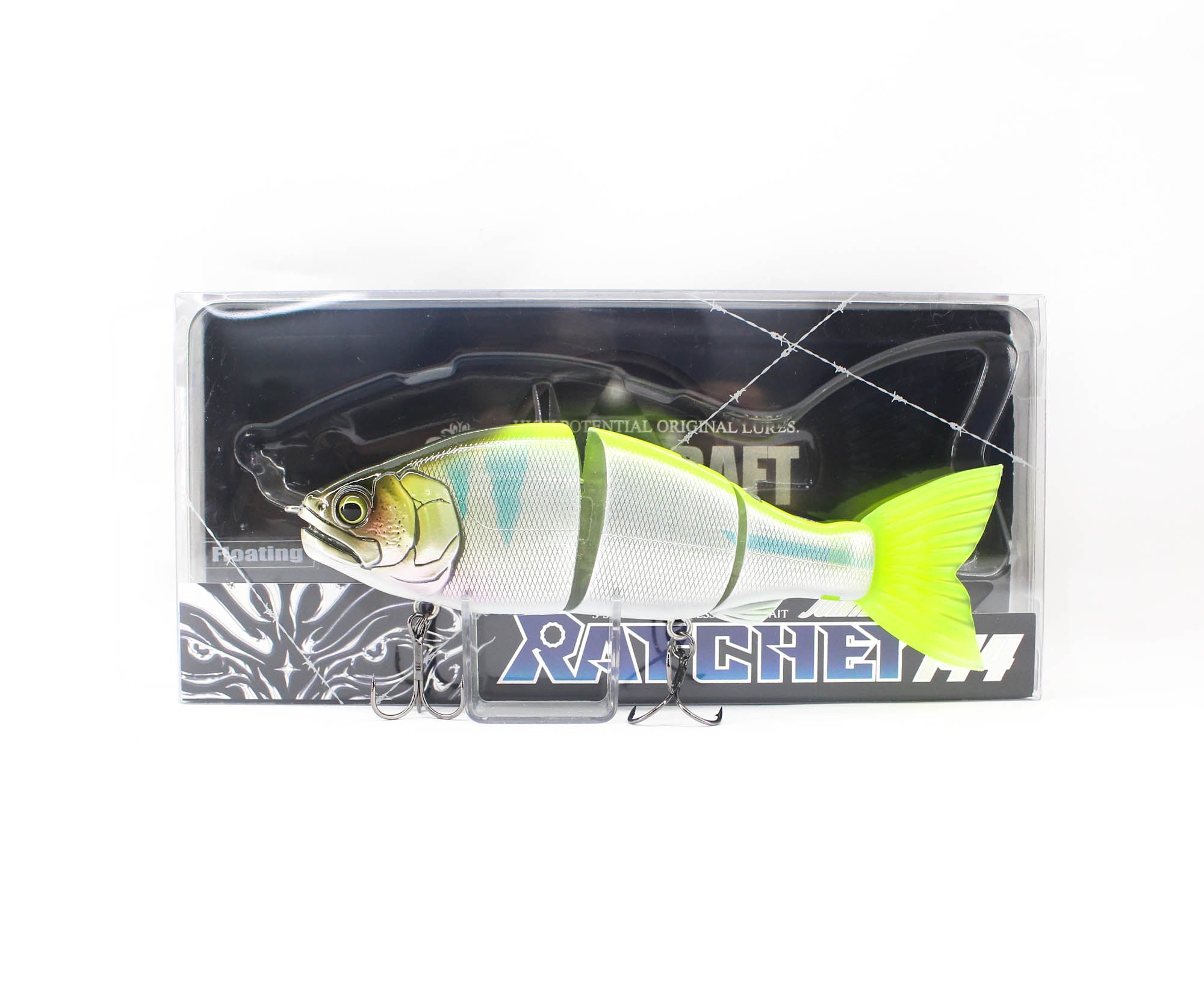 Gan Craft Jointed Claw 144 Ratchet Floating Jointed Lure 04 (1809)
