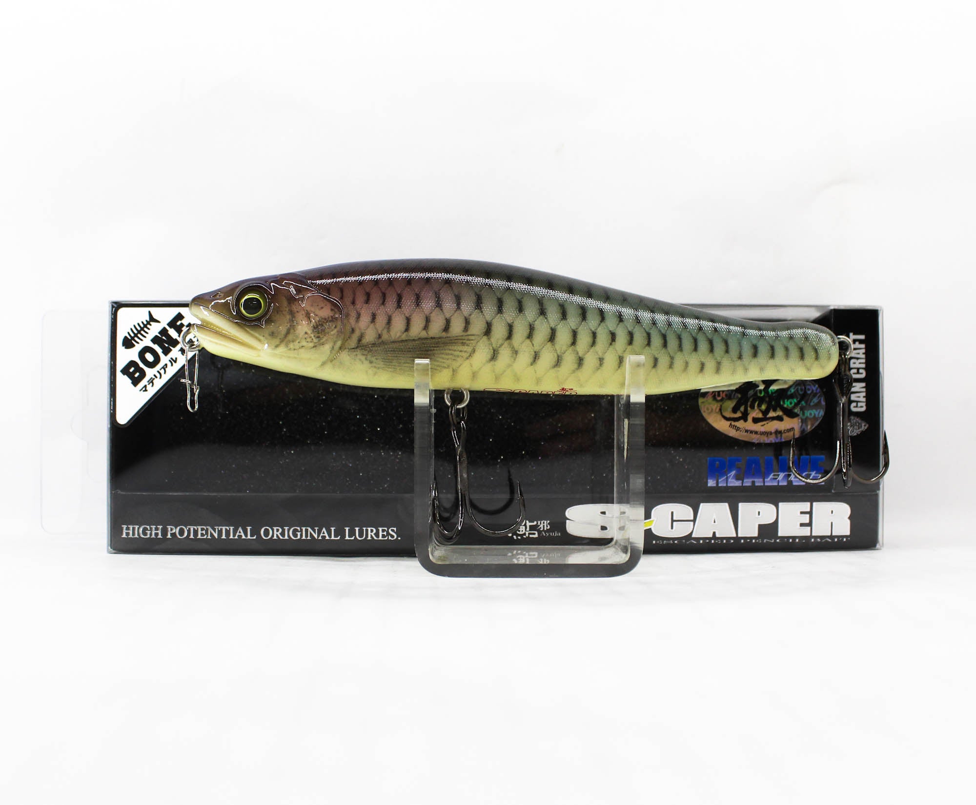 Gan Craft Ayuja Escaper High Sound Bone 140 Floating Lure U-25 (4473)