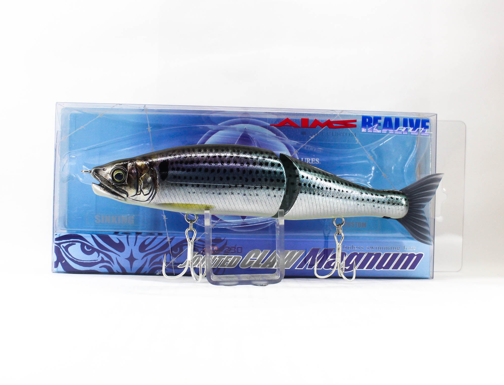 Gan Craft Jointed Claw 230 Magnum SW Sinking Jointed Lure ASR-02 (4978)