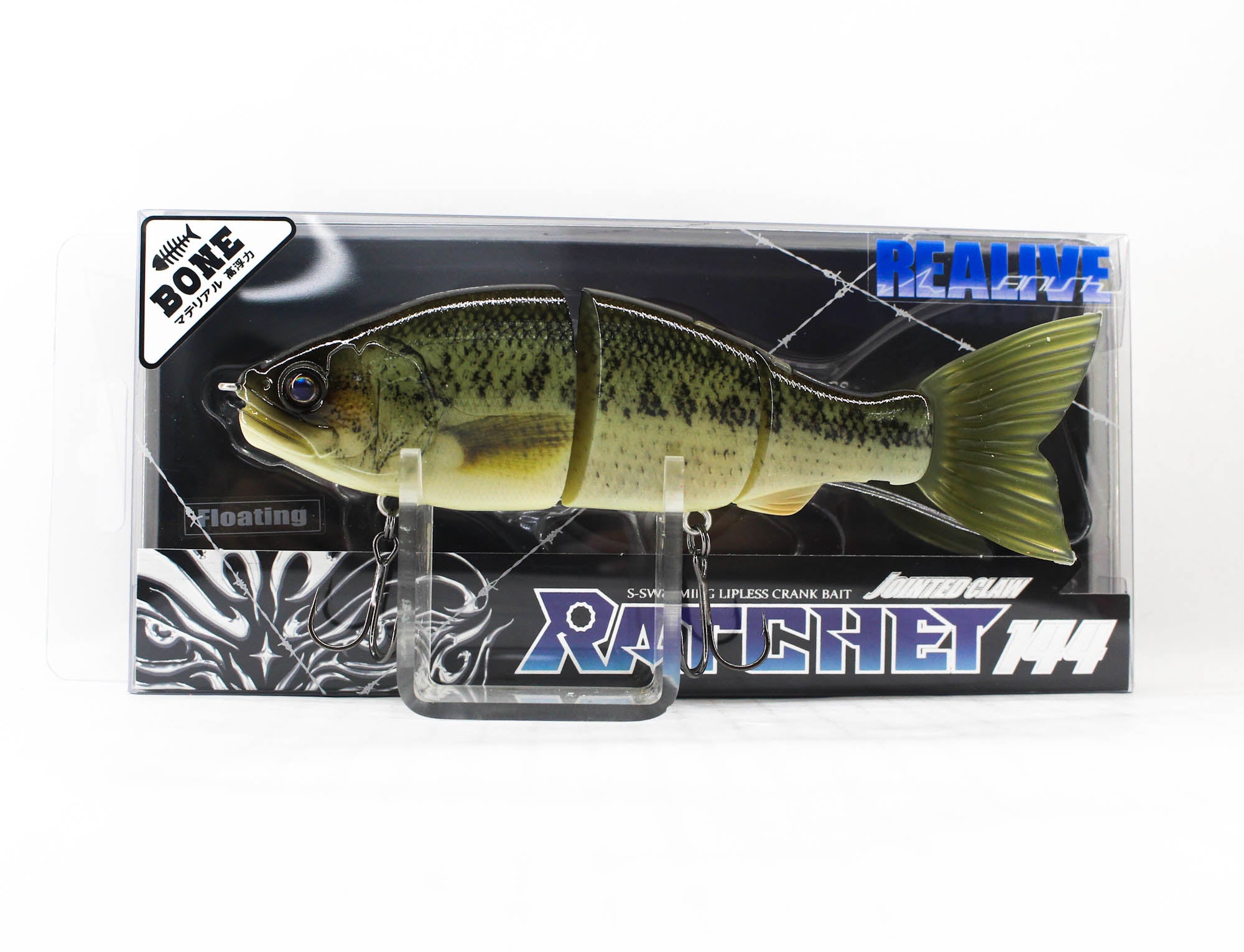 Gan Craft Jointed Claw 144 Ratchet Floating Jointed Lure GAN-61 (8433)