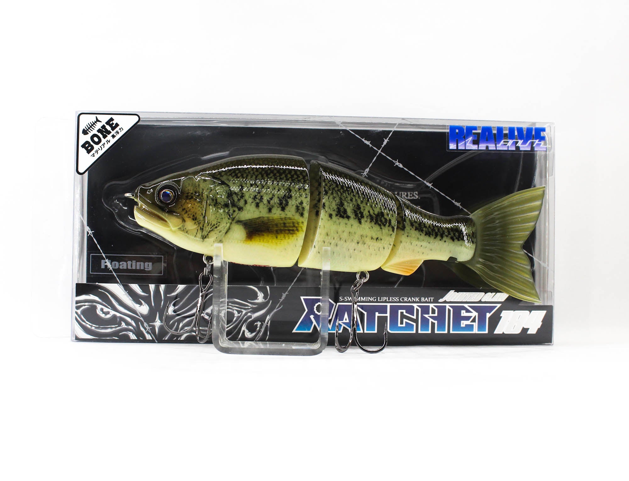 Gan Craft Jointed Claw 184 Ratchet Floating Jointed Lure GAN-61 (8440)