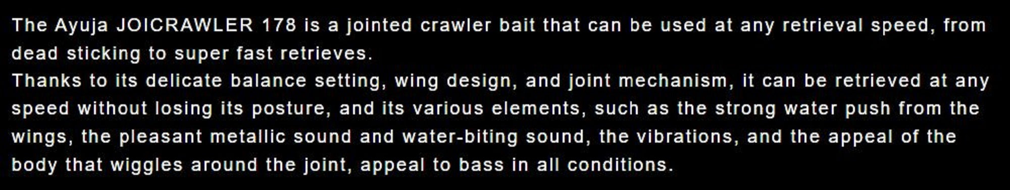 Gan Craft Joicrawler 178 Jointed Topwater Floating Lure 33 (8754)