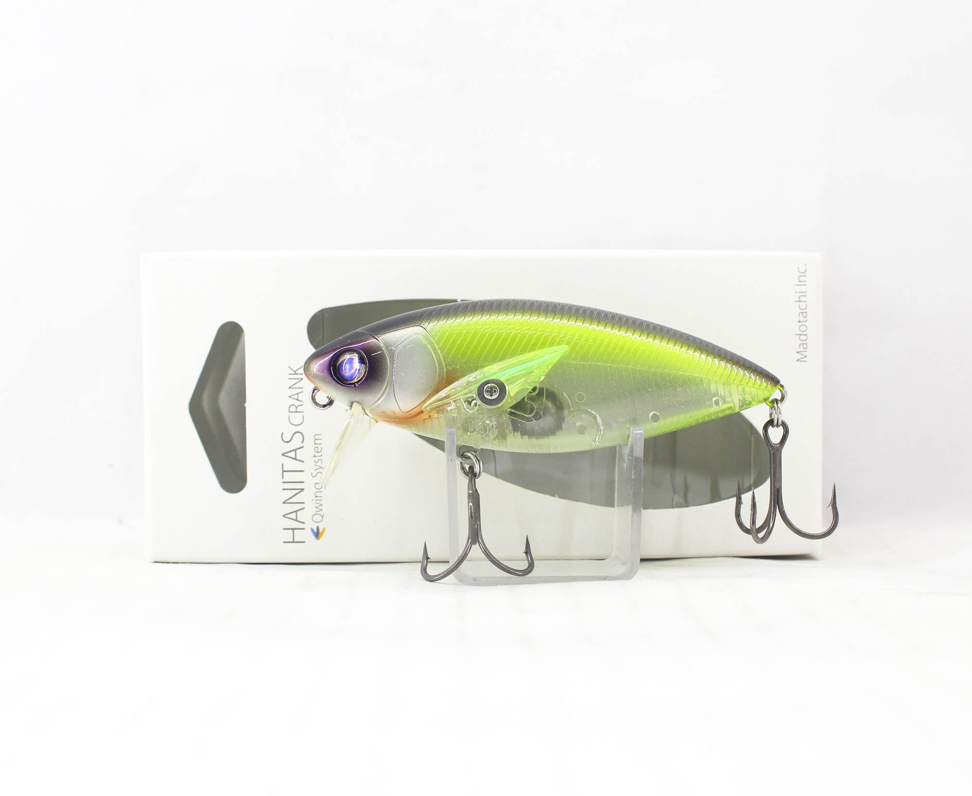 Madotachi Hanitas Crank 80mm 16 gram Floating Lure Sexy Clear Shad (1459)