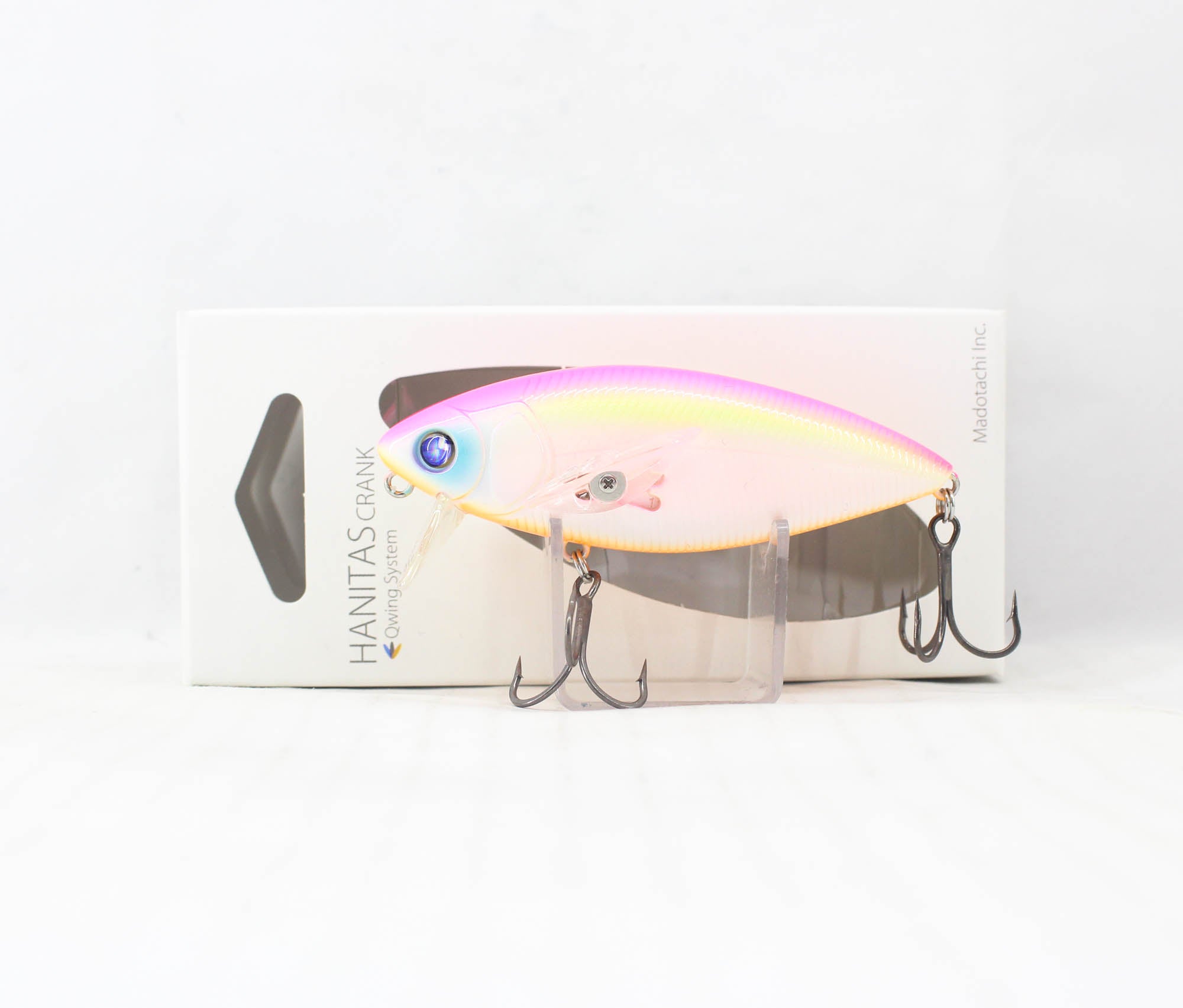 Madotachi Hanitas Crank 80mm 16 gram Floating Lure Search Pink (1473)