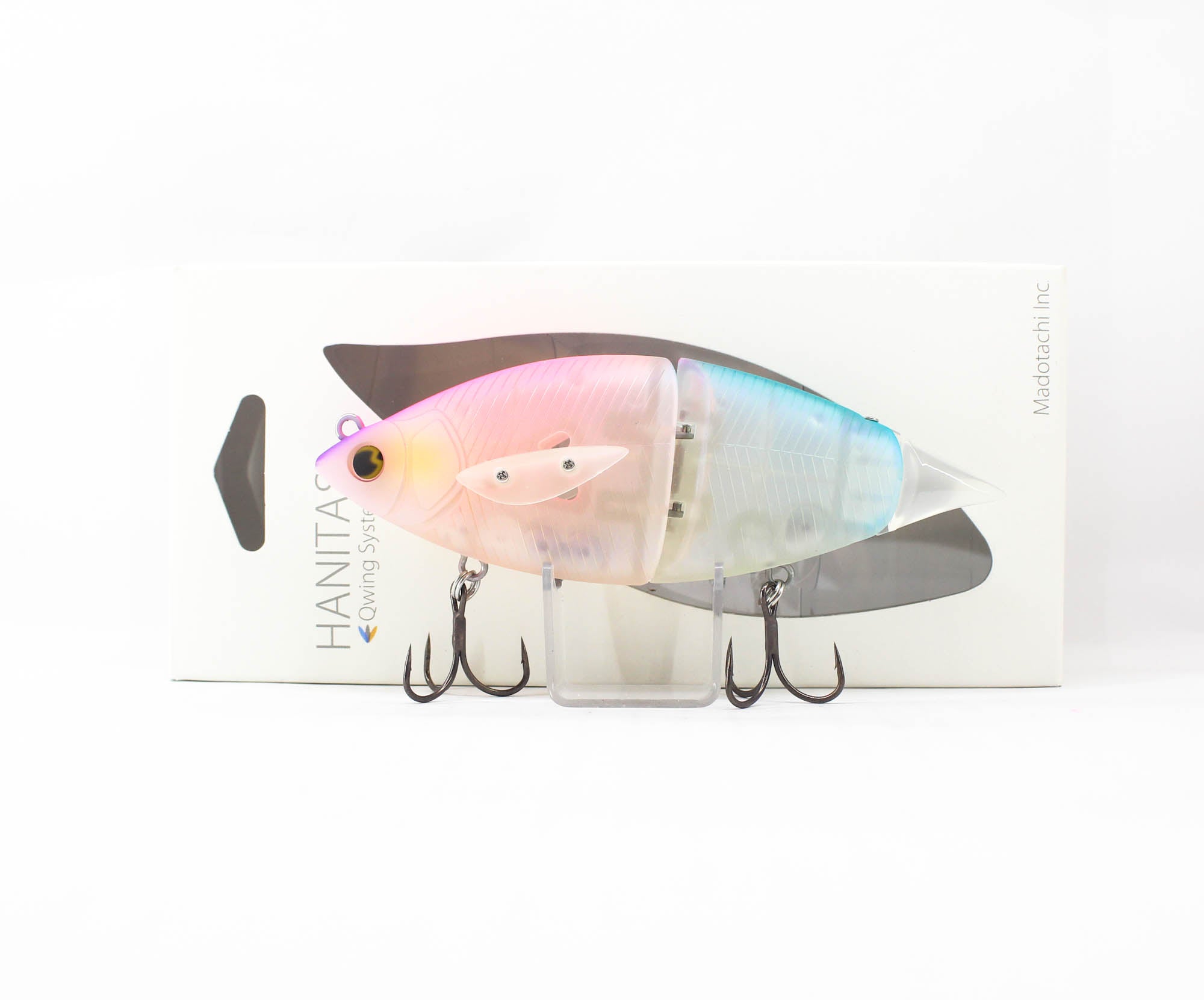 Madotachi Hanitas LR 130mm 1.5 oz Floating Lure Frozen Blue Pink (1640)