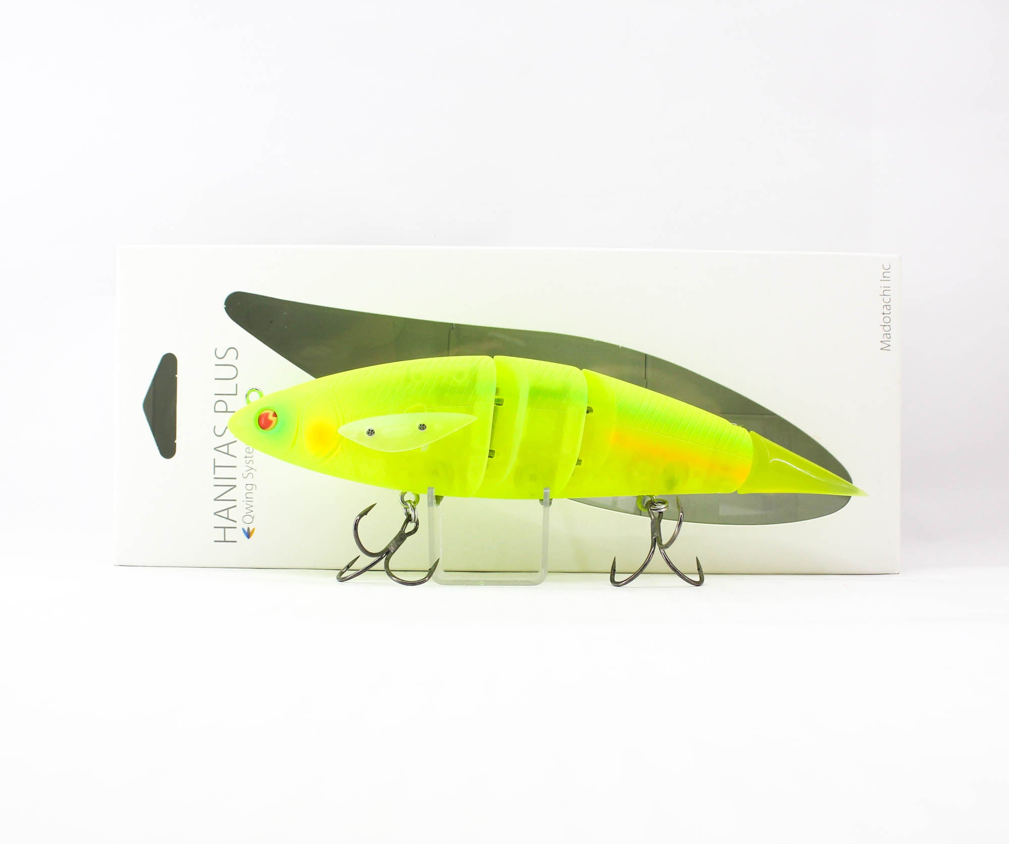 Madotachi Hanitas Plus 180mm 2 oz Floating Lure Monster Chartreuse (1695)