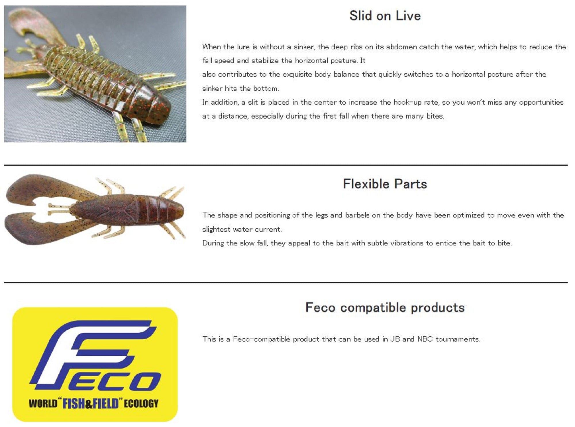 Eisvogel Soft Lure Freegel Bug 4 Inches 03 (0080)