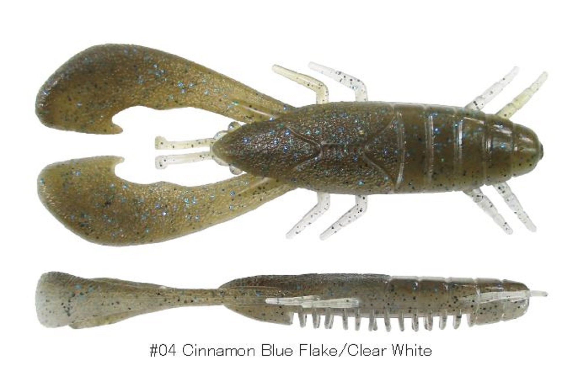 Eisvogel Soft Lure Freegel Bug 4 Inches 04 (0097)