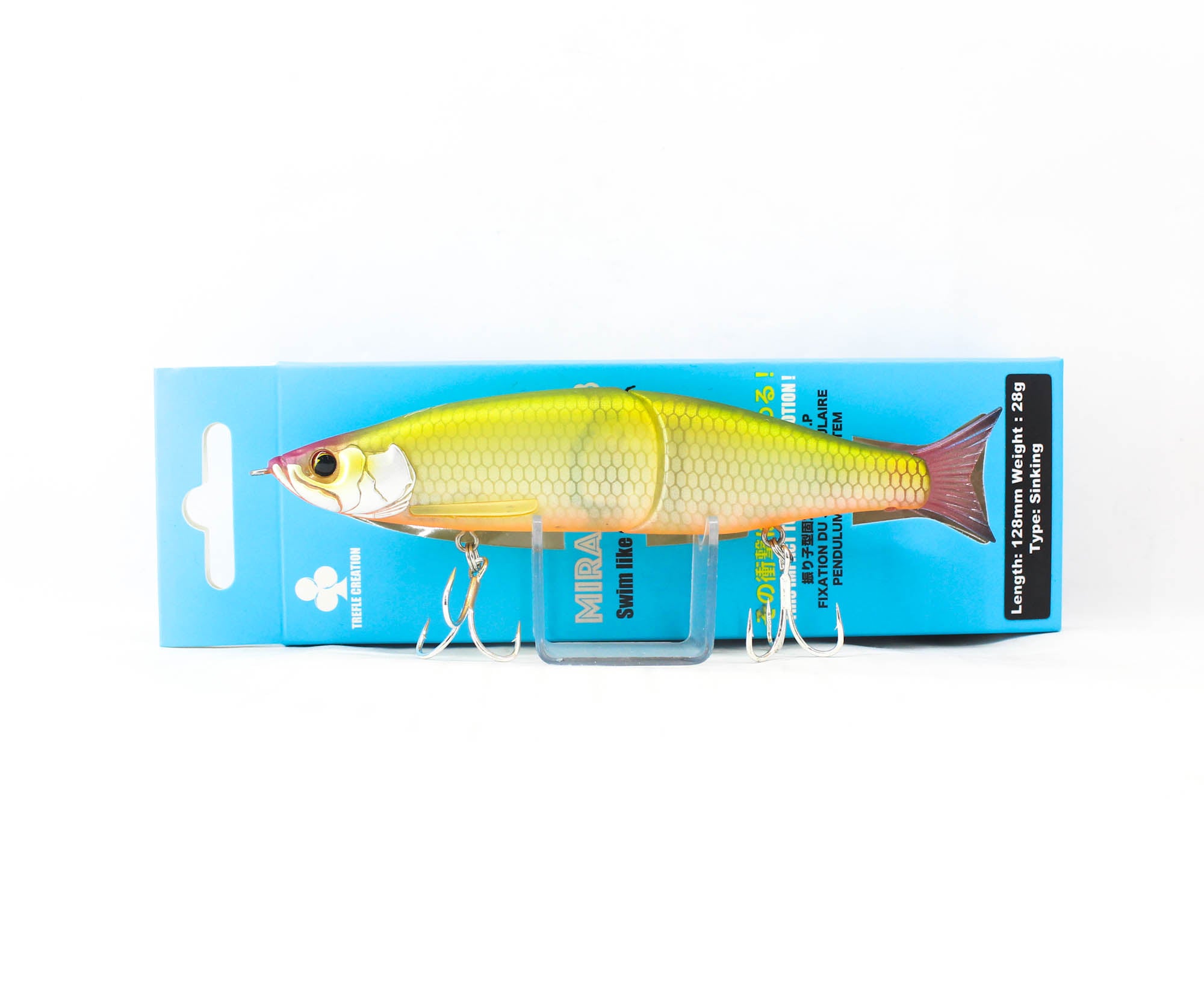 Treful Creation Mirage JT128S Sinking Lure Mat Chart (0103)