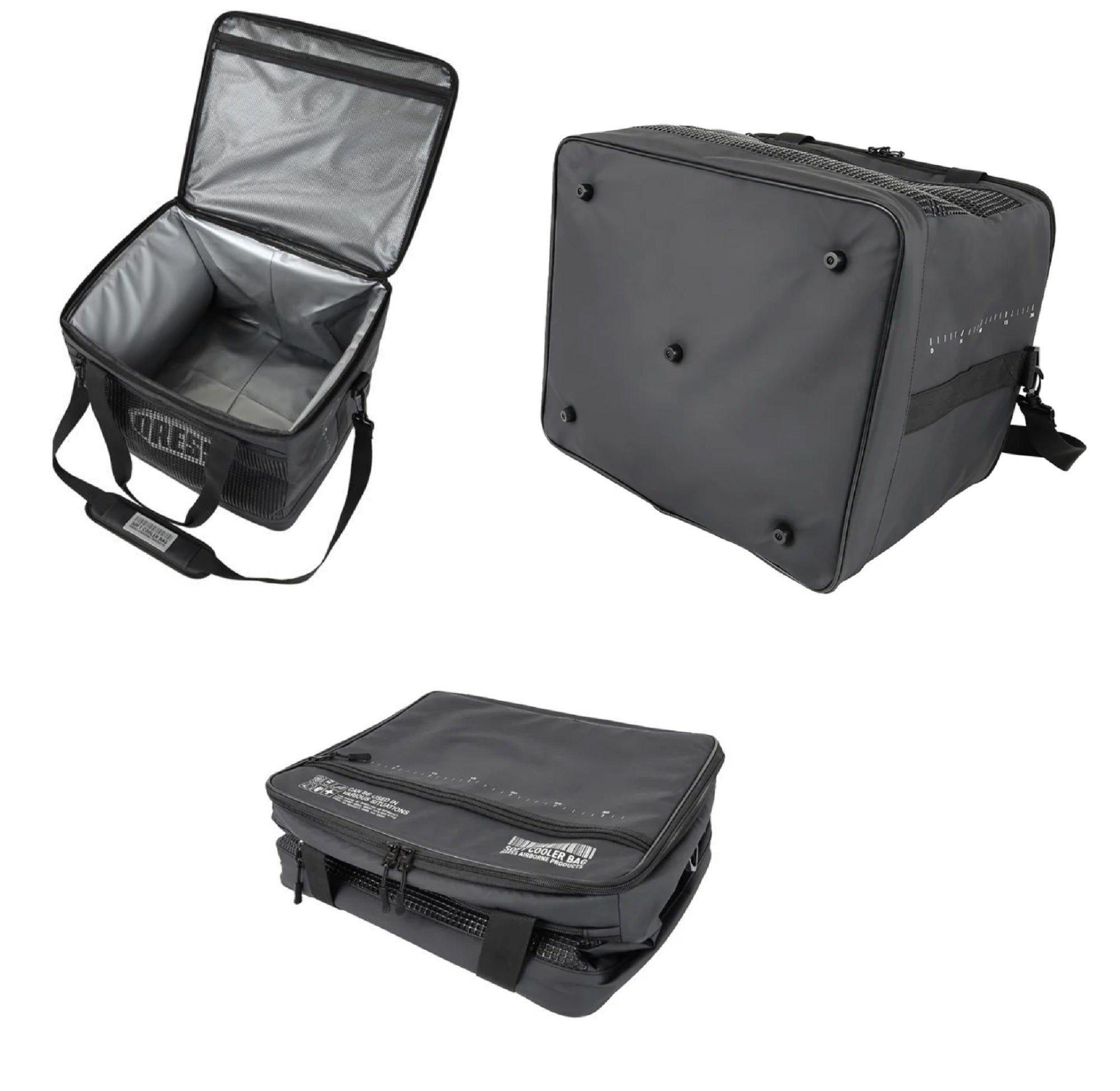 Dress Storage Bag Soft Cooler Bag 35L Black (0029)