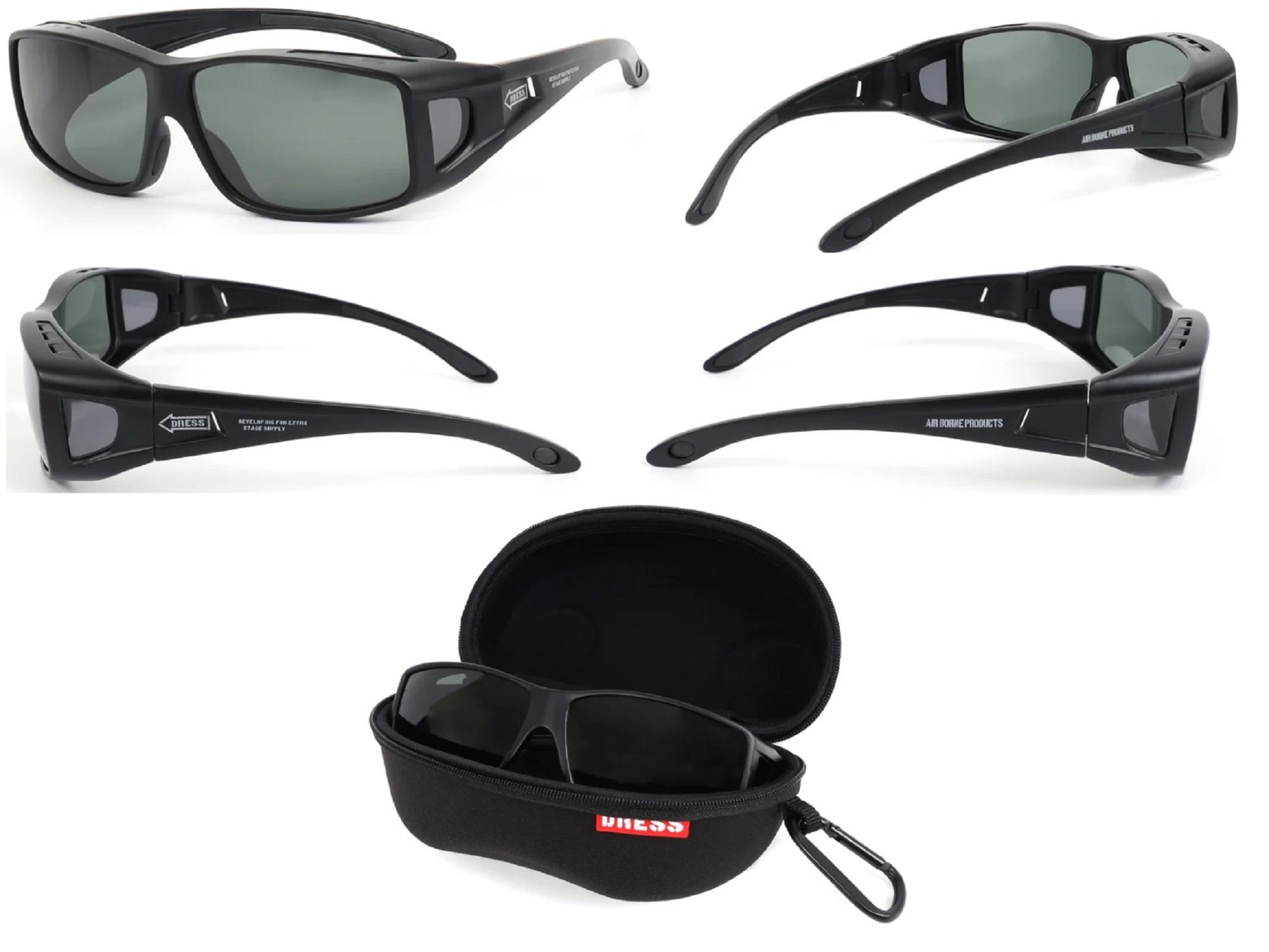 Dress Polarised Fishing Sunglasses Over Airborne (0760)