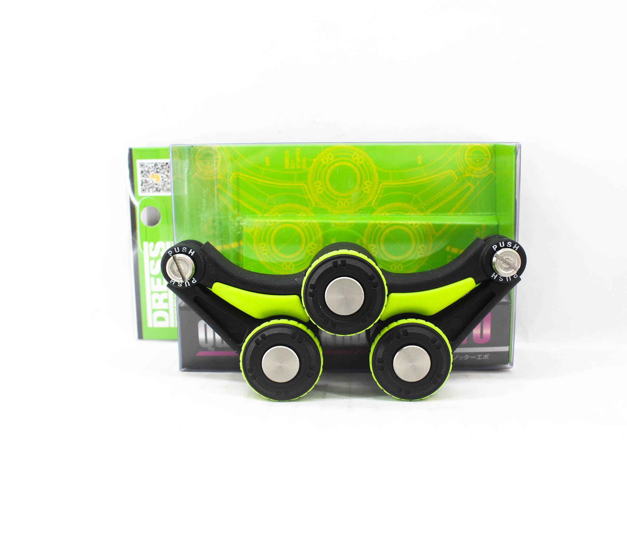 Dress Quick FG Knotter Evo P.E 0.3-6 , FC 3-80lb Lime (1118)