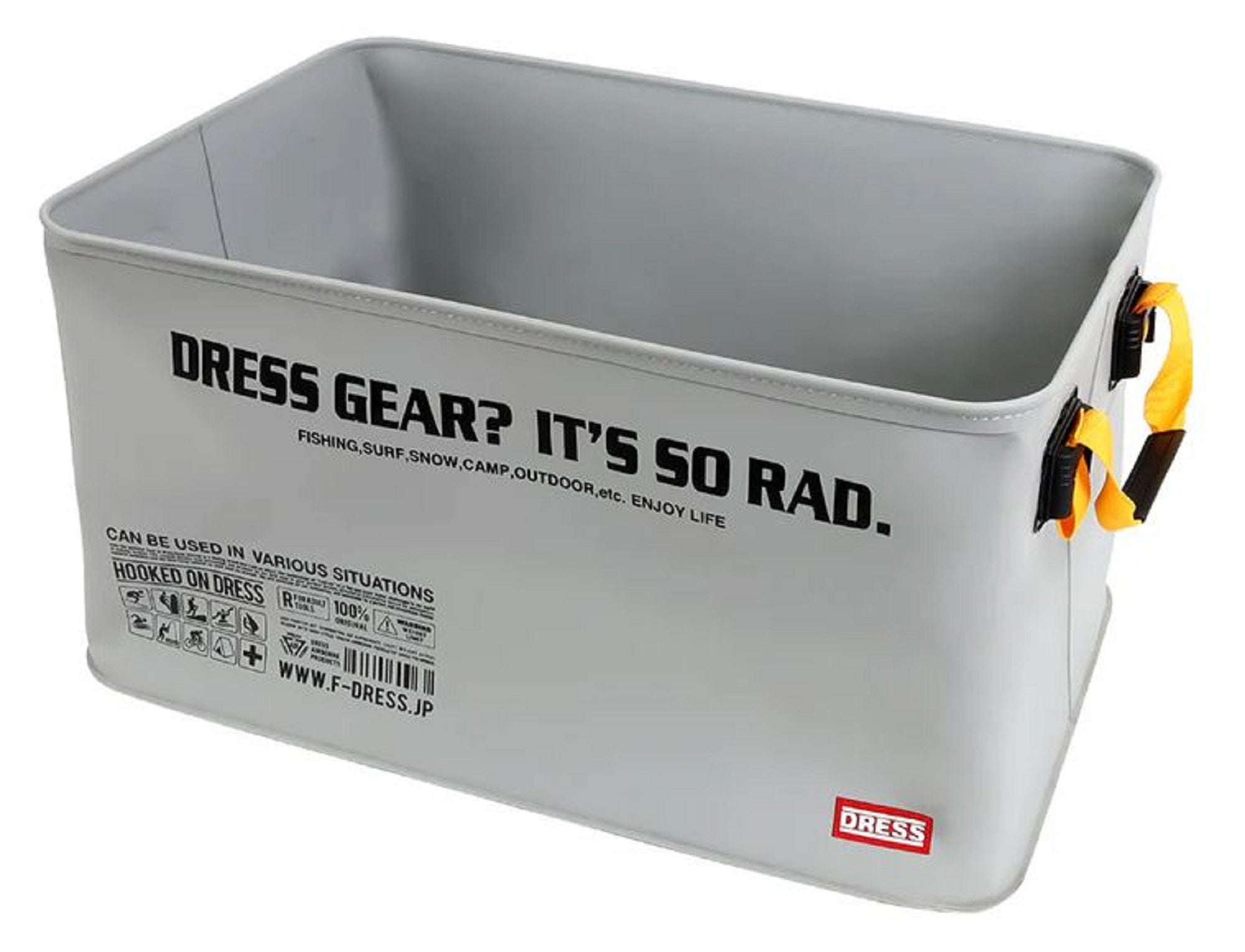 Dress Storage Bag Waterproof 610 x 300 x 400 mm Gray Olive (1354)