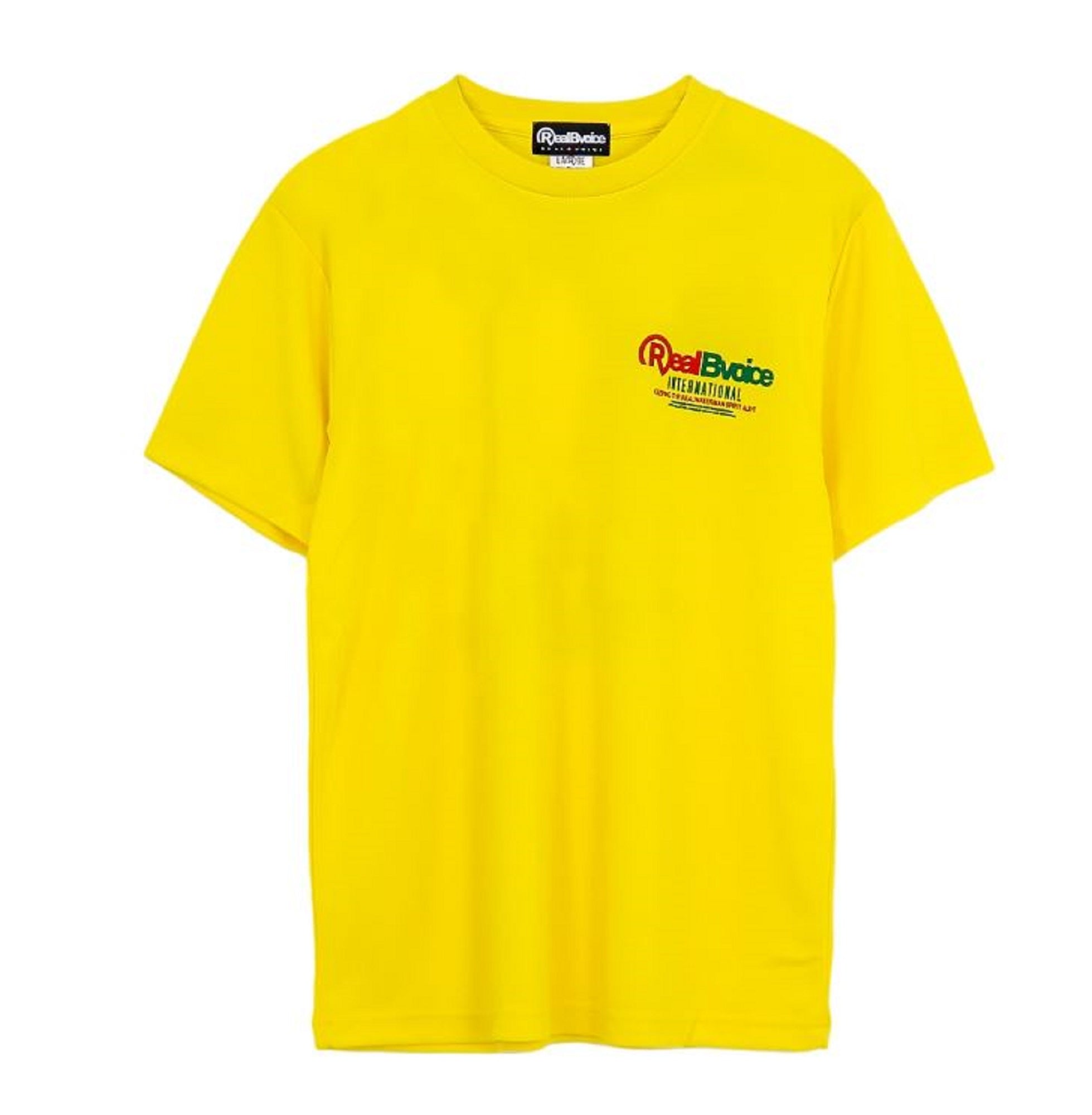 Real B Voice FH-006 T-Shirt Dry Short Sleeve Fishing Size XL Yellow (2254)