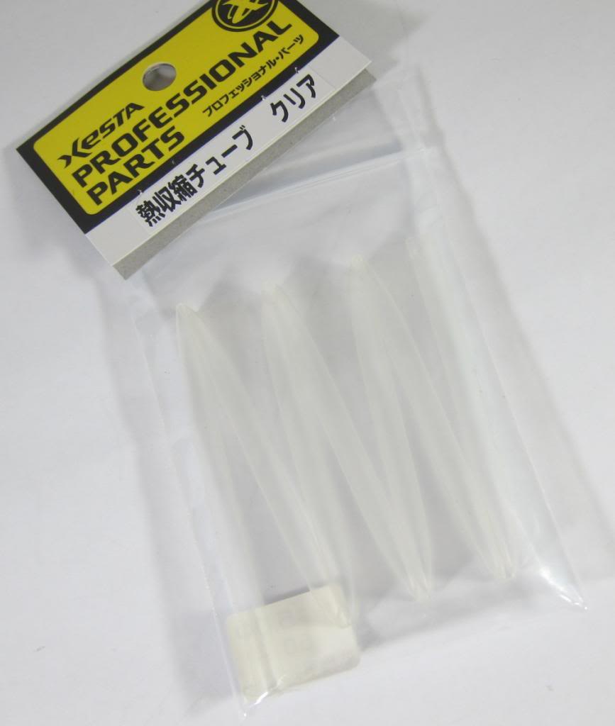 Xesta Heat Shrink Tube Clear for Fishing Rigging Size 6 x 50cm (5446)