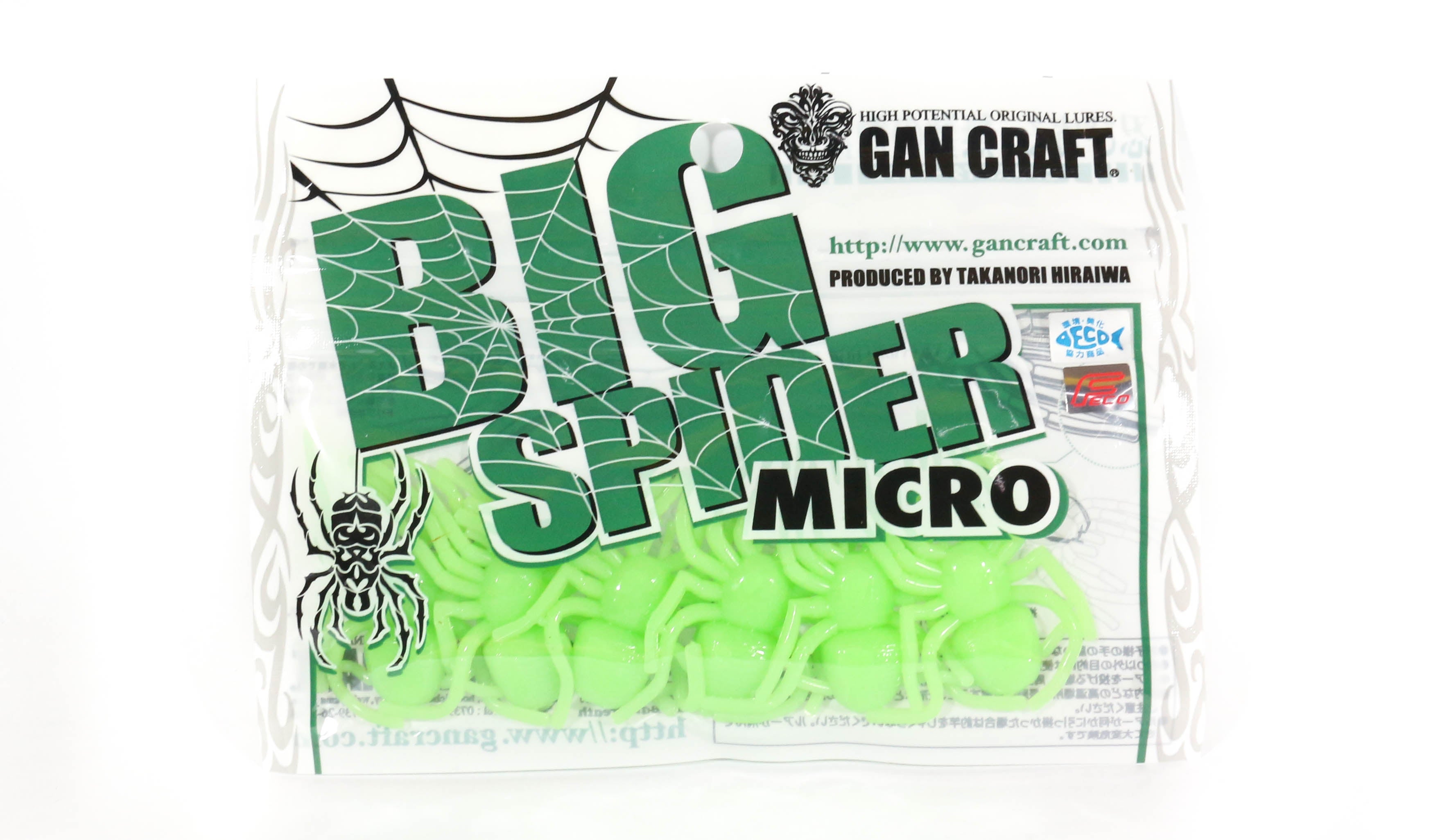 Gan Craft Soft Lure Big Spider Micro 50mm 23 (3591)