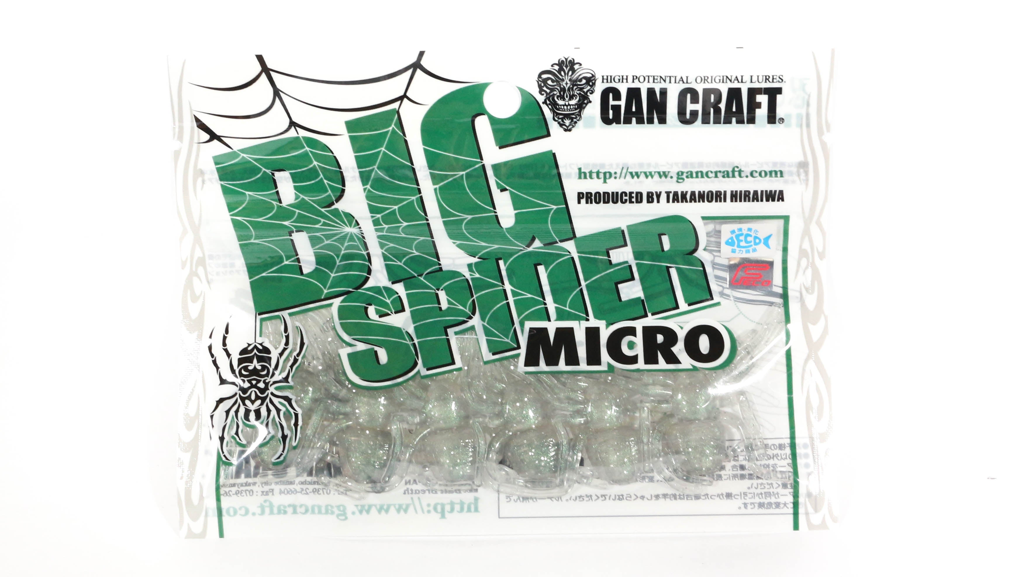 Gan Craft Soft Lure Big Spider Micro 50mm 25 (3614)