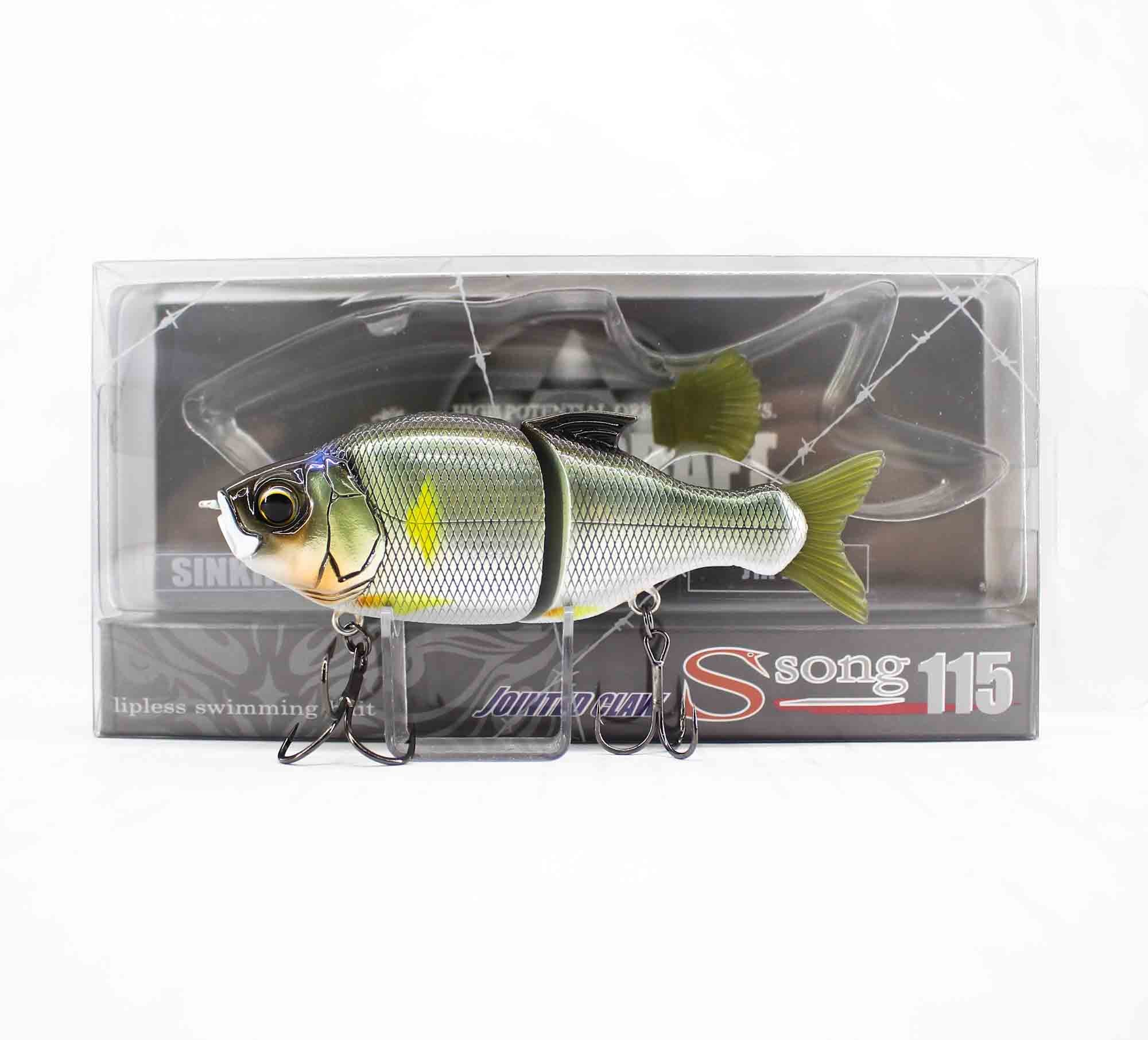 Sale Gan Craft Song 115 Slow Sinking Jointed Lure 08 (8169)