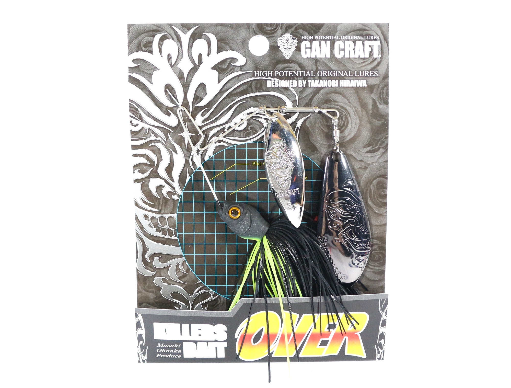 Gan Craft Killers Bait Over 3/4 Oz Spinnerbait 10 (3156)