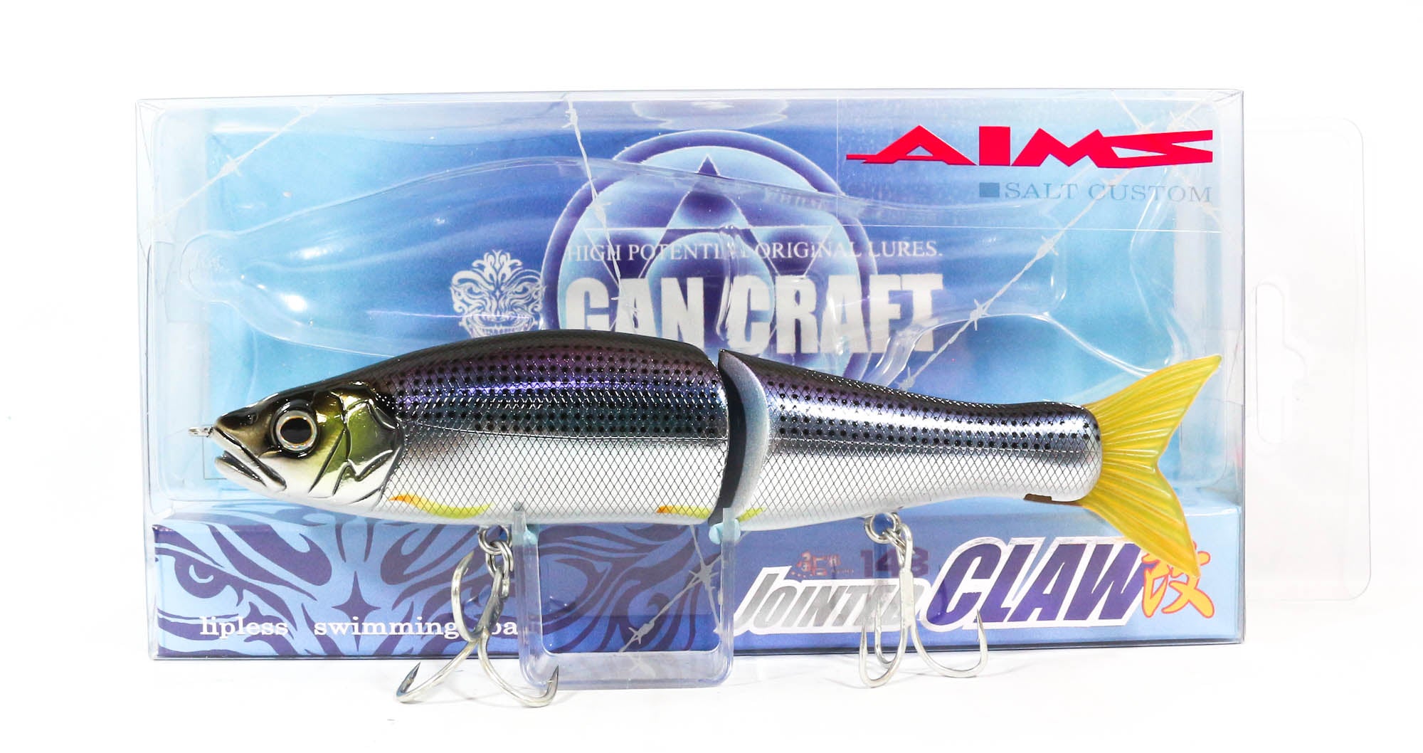Gan Craft Jointed Claw 148 Salt Floating Jointed Lure AS-01 (0014)