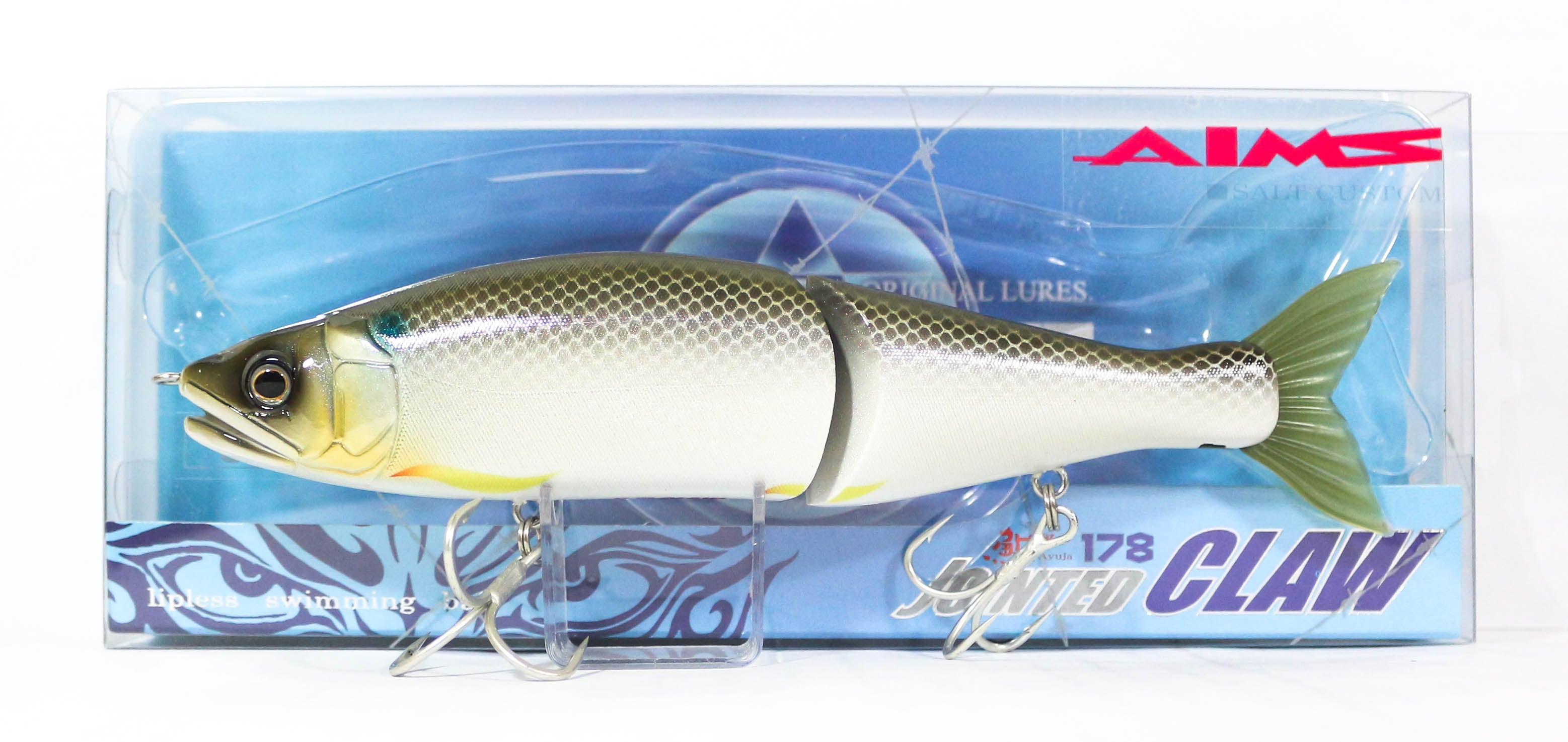 Gan Craft Jointed Claw 178 Salt Sinking Jointed Lure AS-07 (0526)