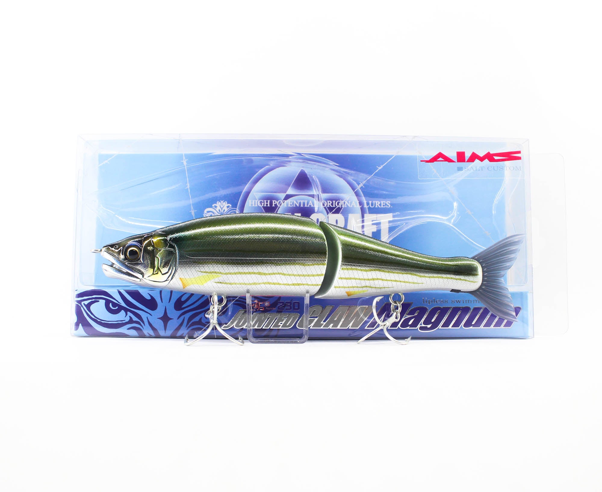 Gan Craft Jointed Claw 230 Magnum Salt Floating Jointed Lure AS-06 (0632)