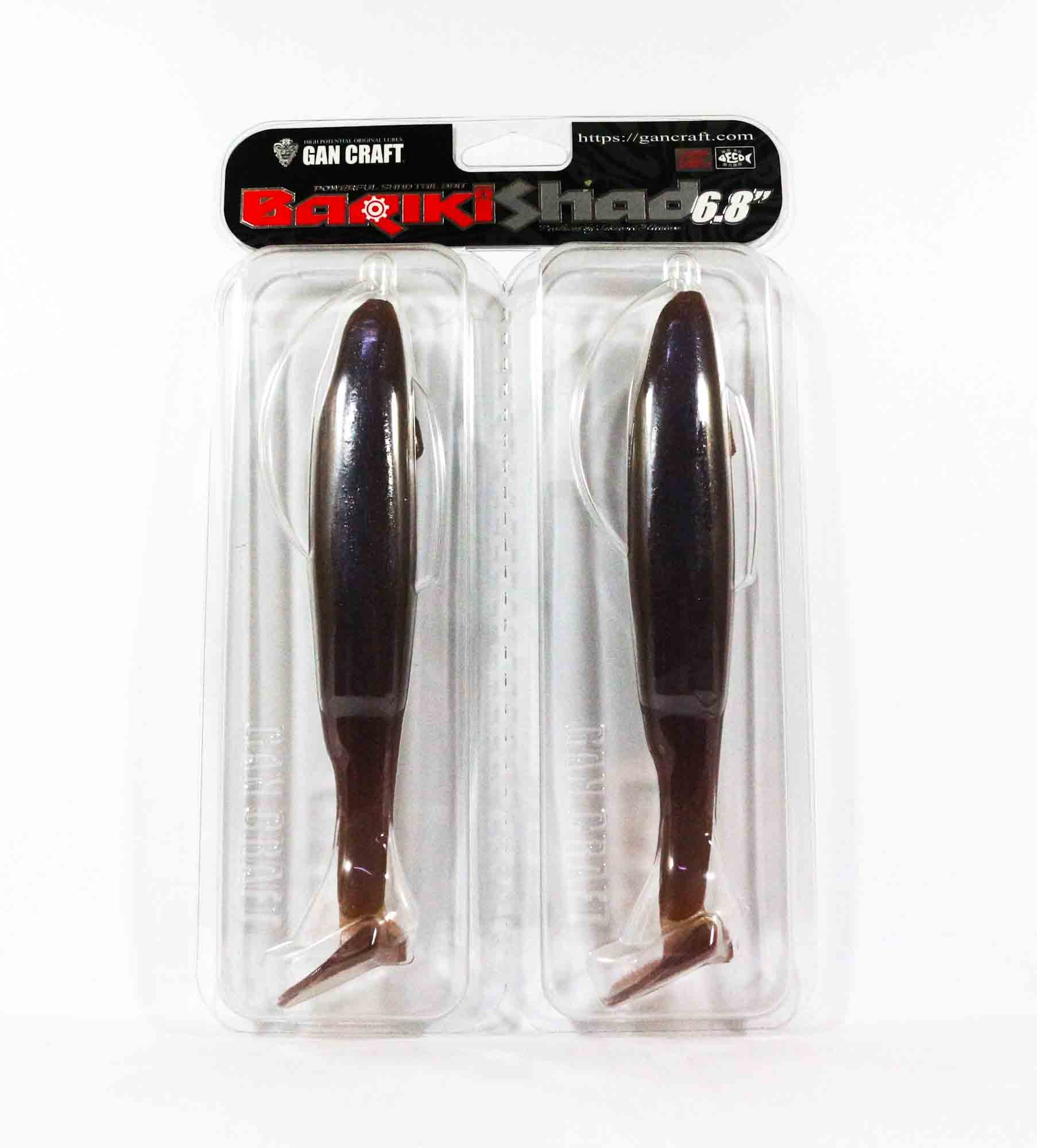 Gan Craft Soft Lure Bariki Shad 6.8 Inches 08 (4128)