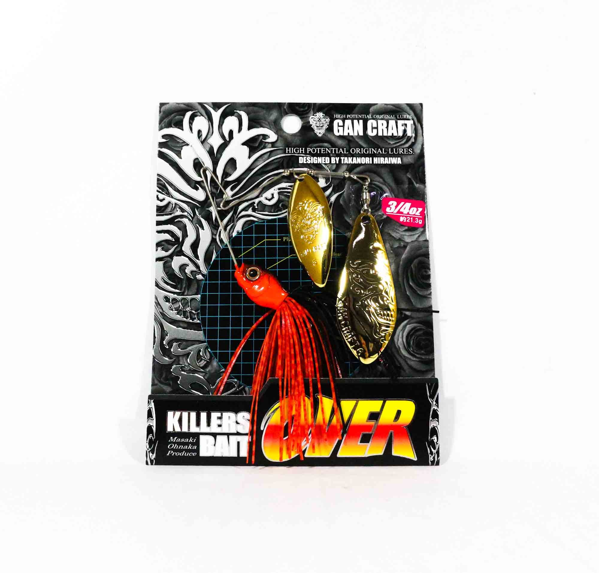 Gan Craft Killers Bait Over 3/4 Oz Spinnerbait 15G (5538)