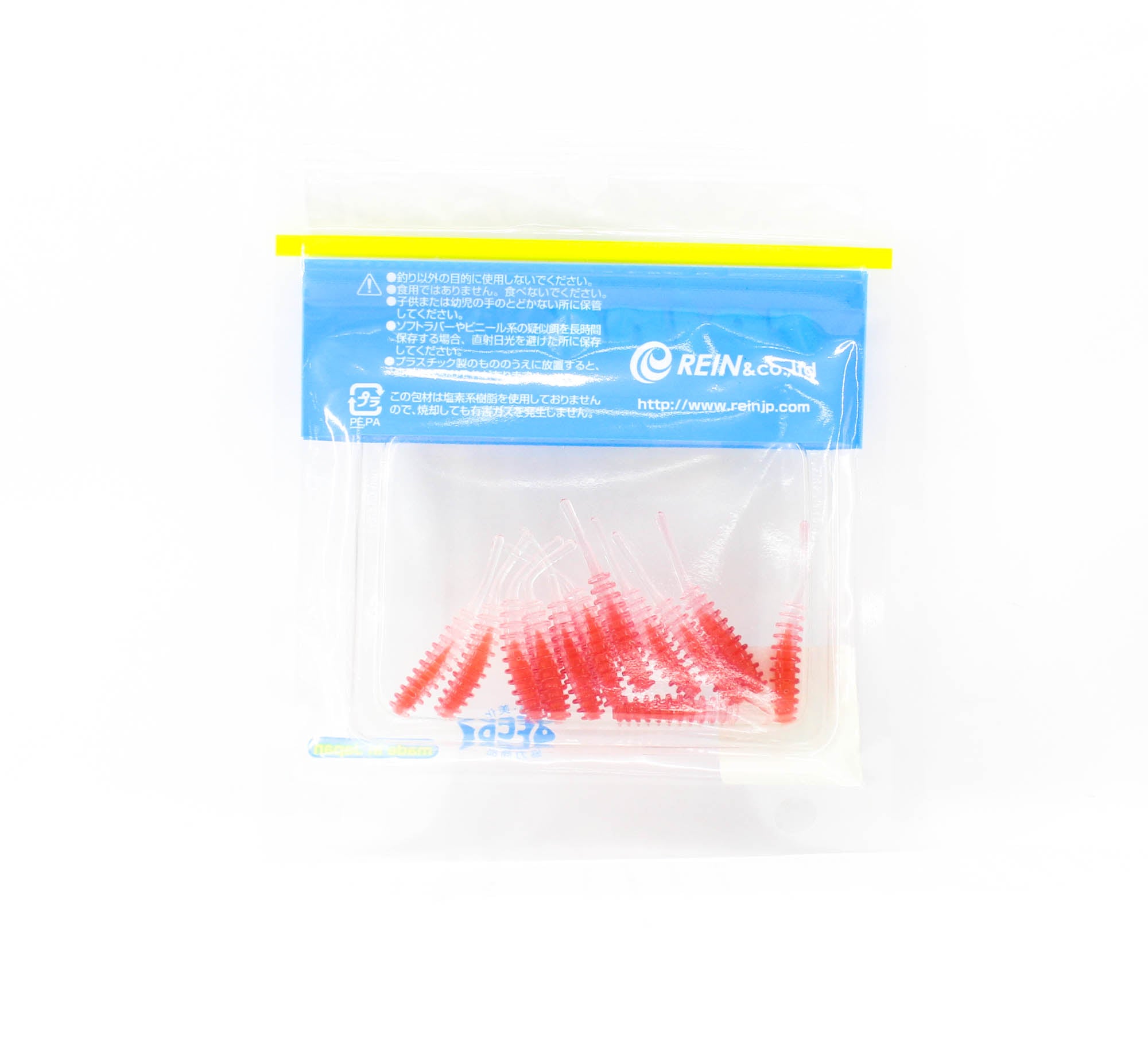 Reins Soft Plastic Aji Ringer 1.5 Inch 15 pieces 221 (6084)