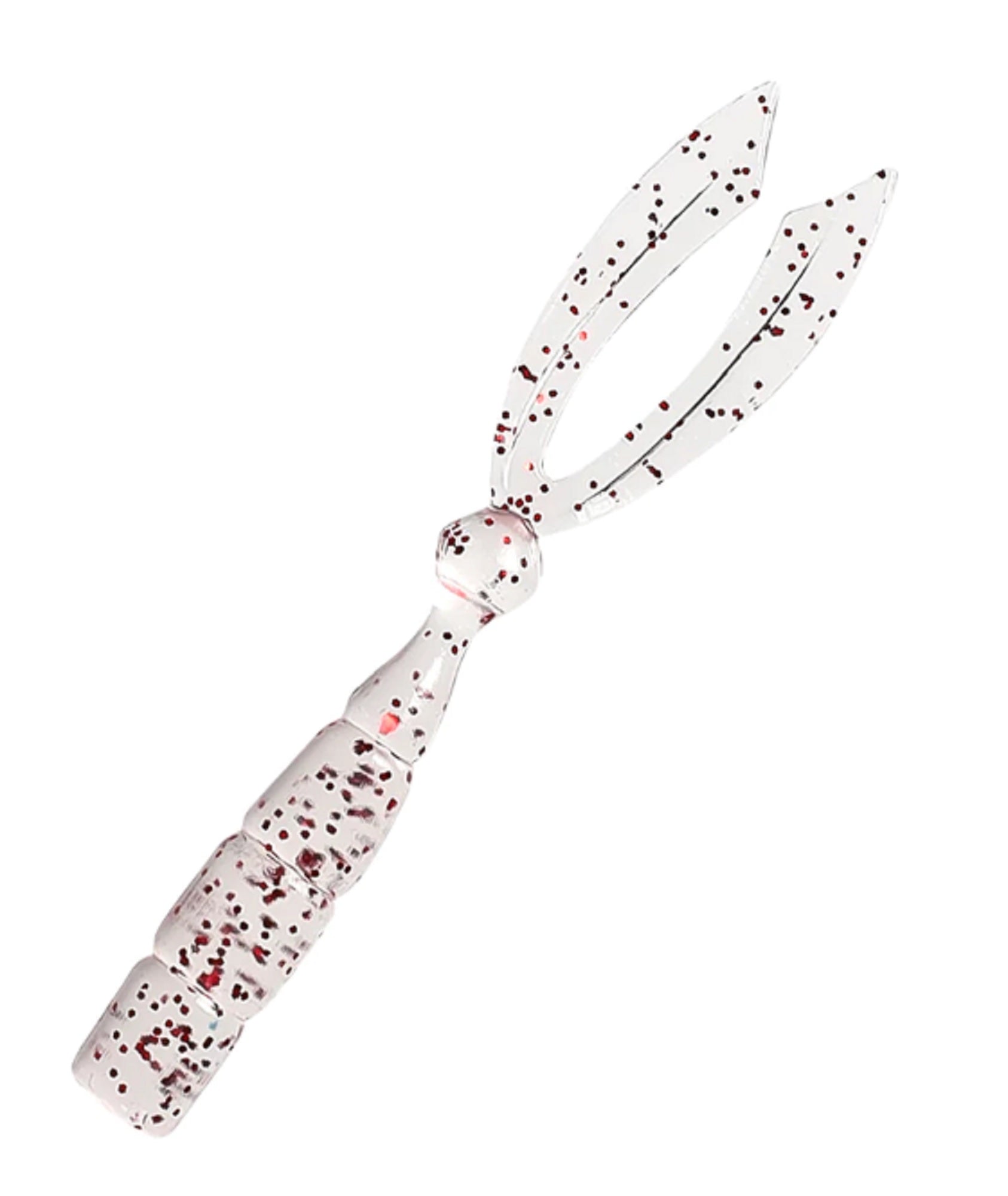 Dress Soft Lure Rabbit 1.5 Inch 8 per Pack UV Clear Red (2951)