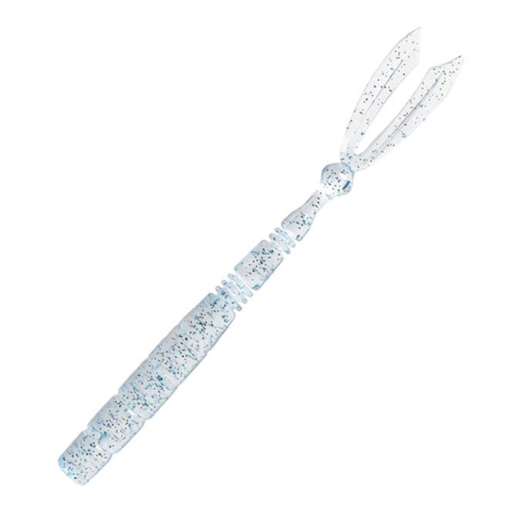 Dress Soft Lure Rabbit 2.3 Inch 8 per Pack UV Clear Blue (3071)