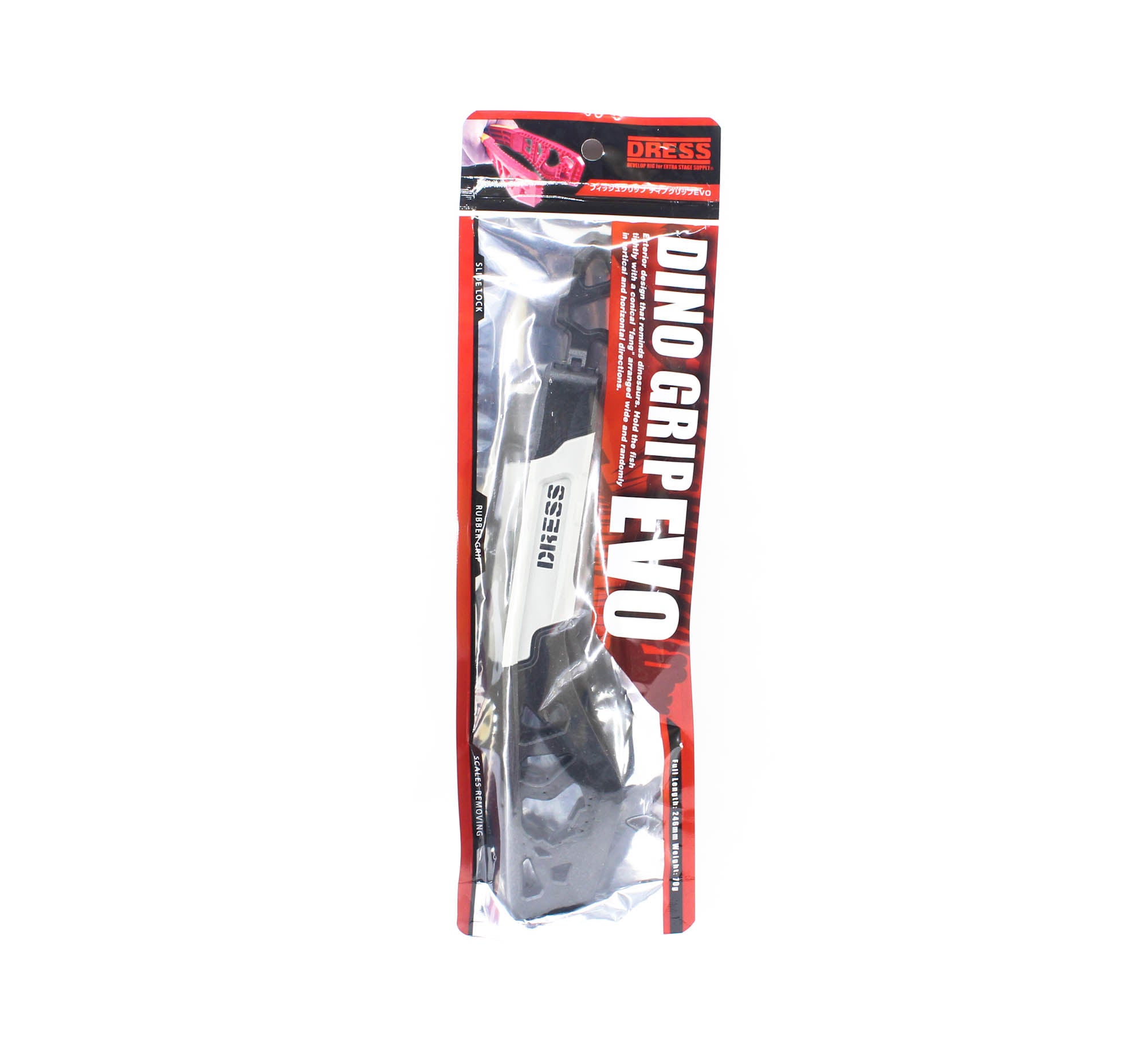 Dress Fish Grip Dino Evo Black Gray (3460)