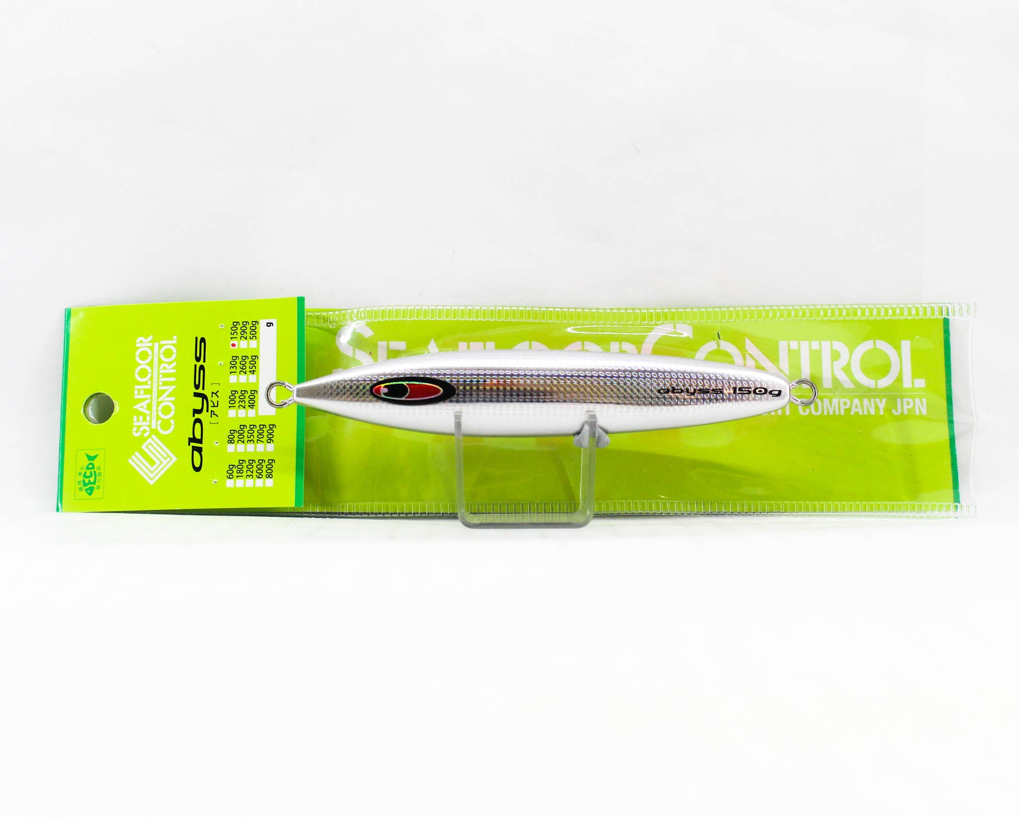 Seafloor Control Metal Jig Abyss 150 grams Zebra Pink GR (7387)